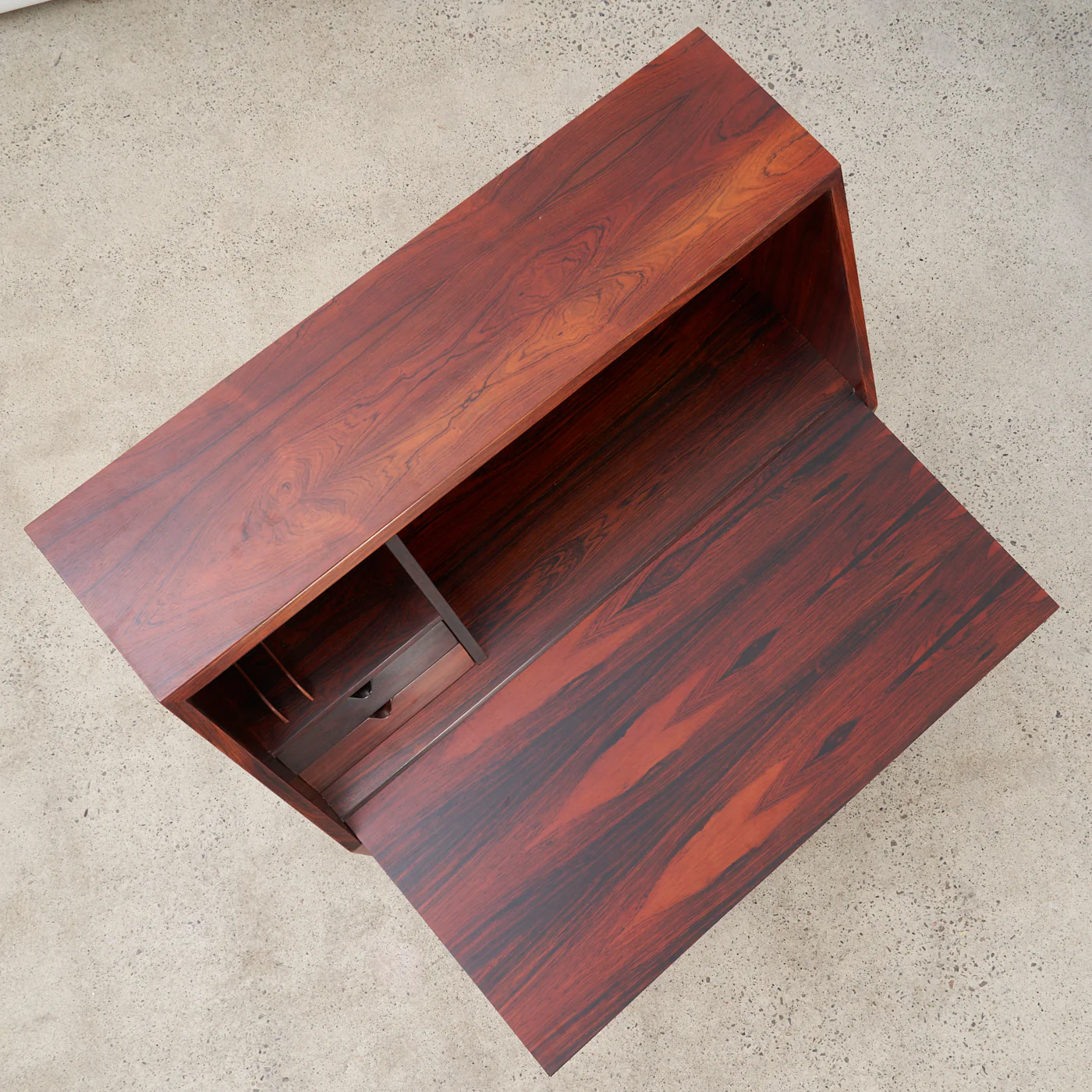 'Nr. 68' Rosewood Secretary by Arne Wahl Iversen for Vinde Møbelfabrik, Denmark - Image 6