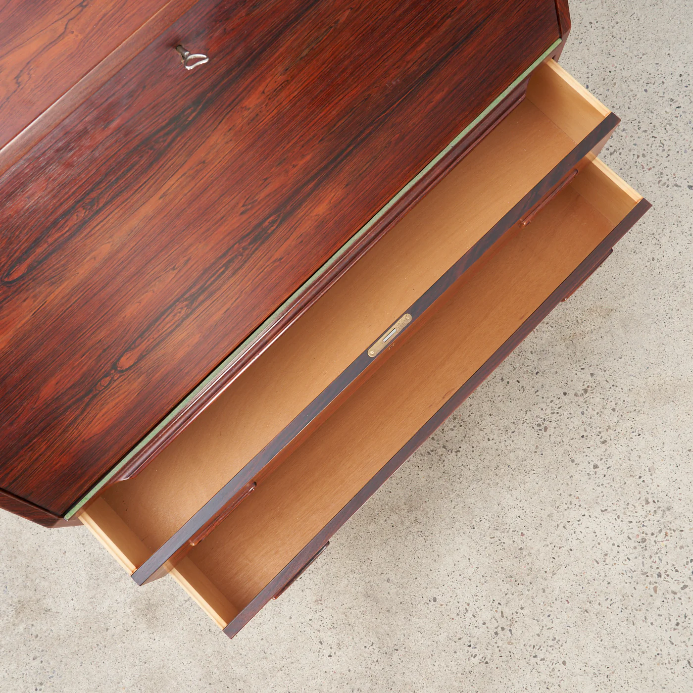 'Nr. 68' Rosewood Secretary by Arne Wahl Iversen for Vinde Møbelfabrik, Denmark - Image 7