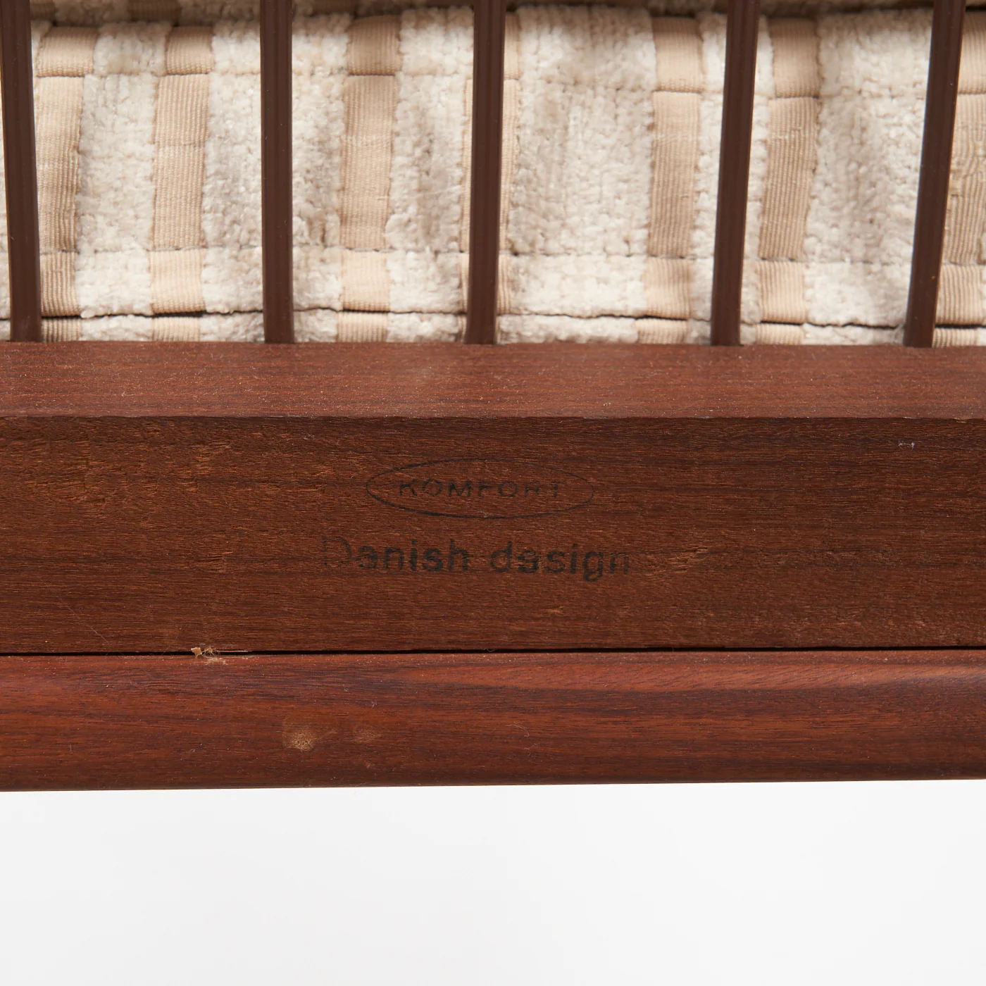 Oak & Teak 3 Seater Sofa by Arne Hovmand-Olsen for Komfort, Denmark - Image 12