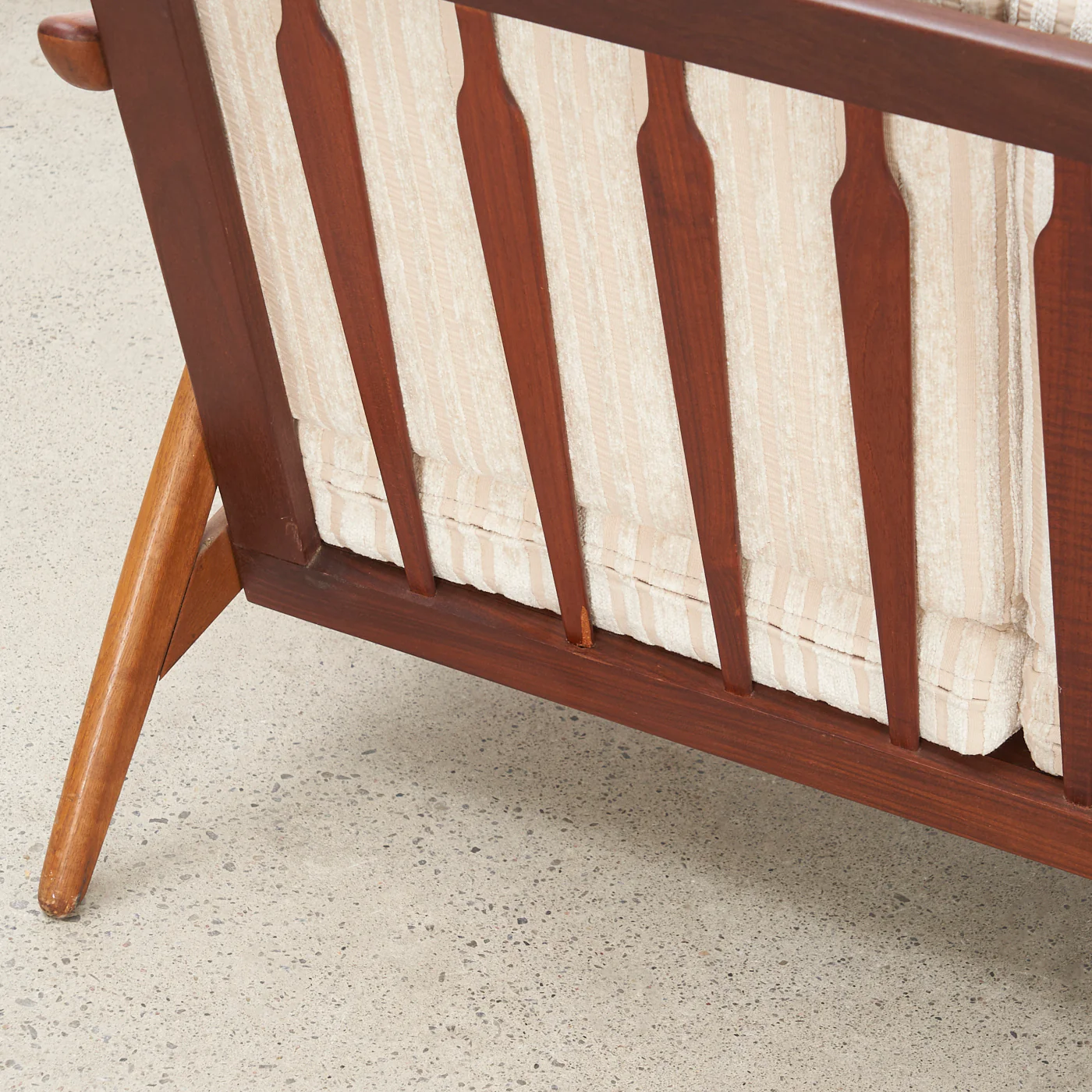 Oak & Teak 3 Seater Sofa by Arne Hovmand-Olsen for Komfort, Denmark - Image 13