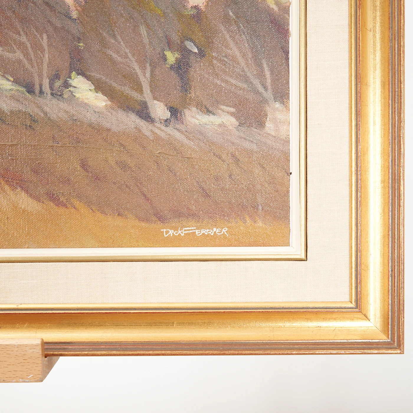 Oil on Board Painting by Dick Ferrier - Image 3