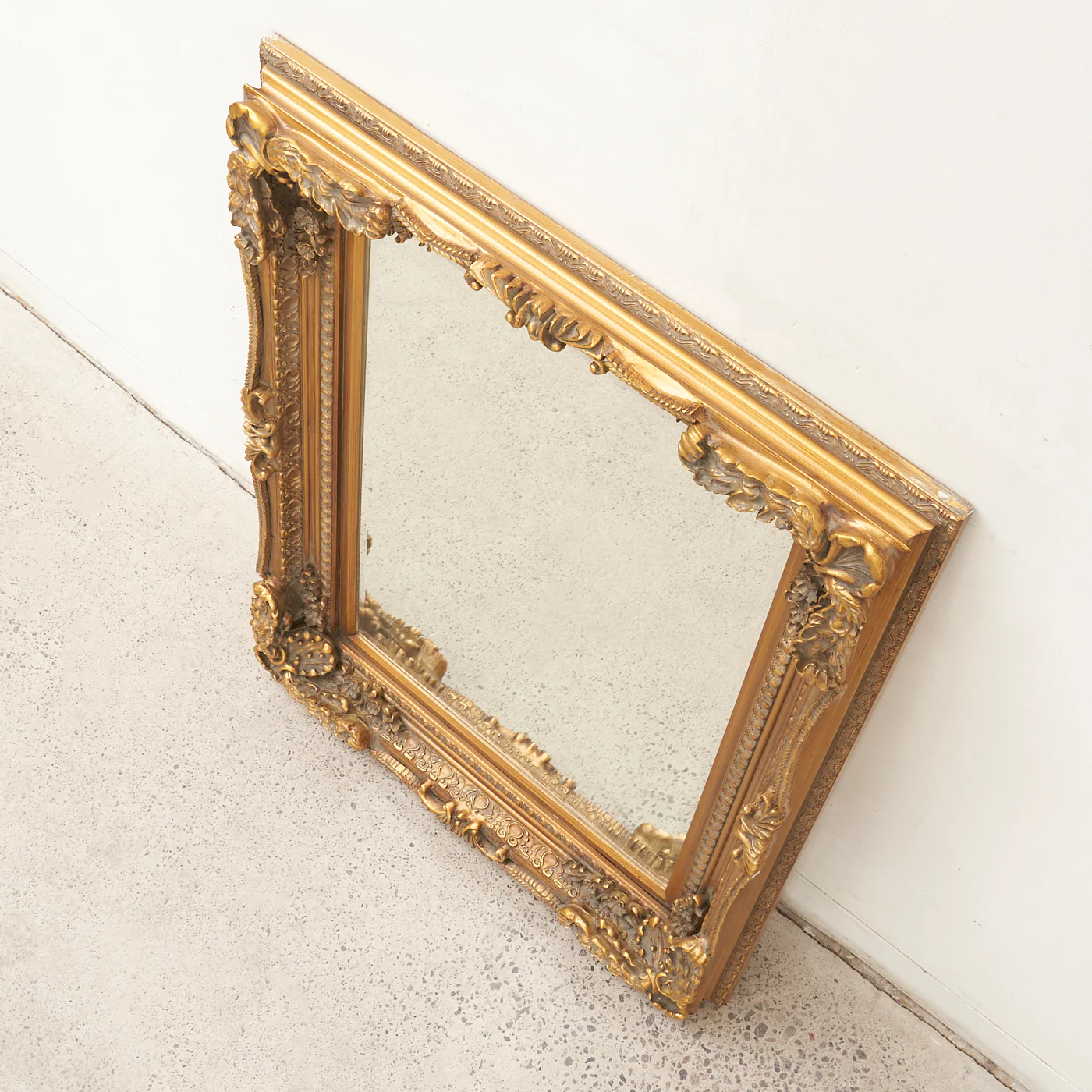 Ornate Gilt Framed Mirror - Image 3