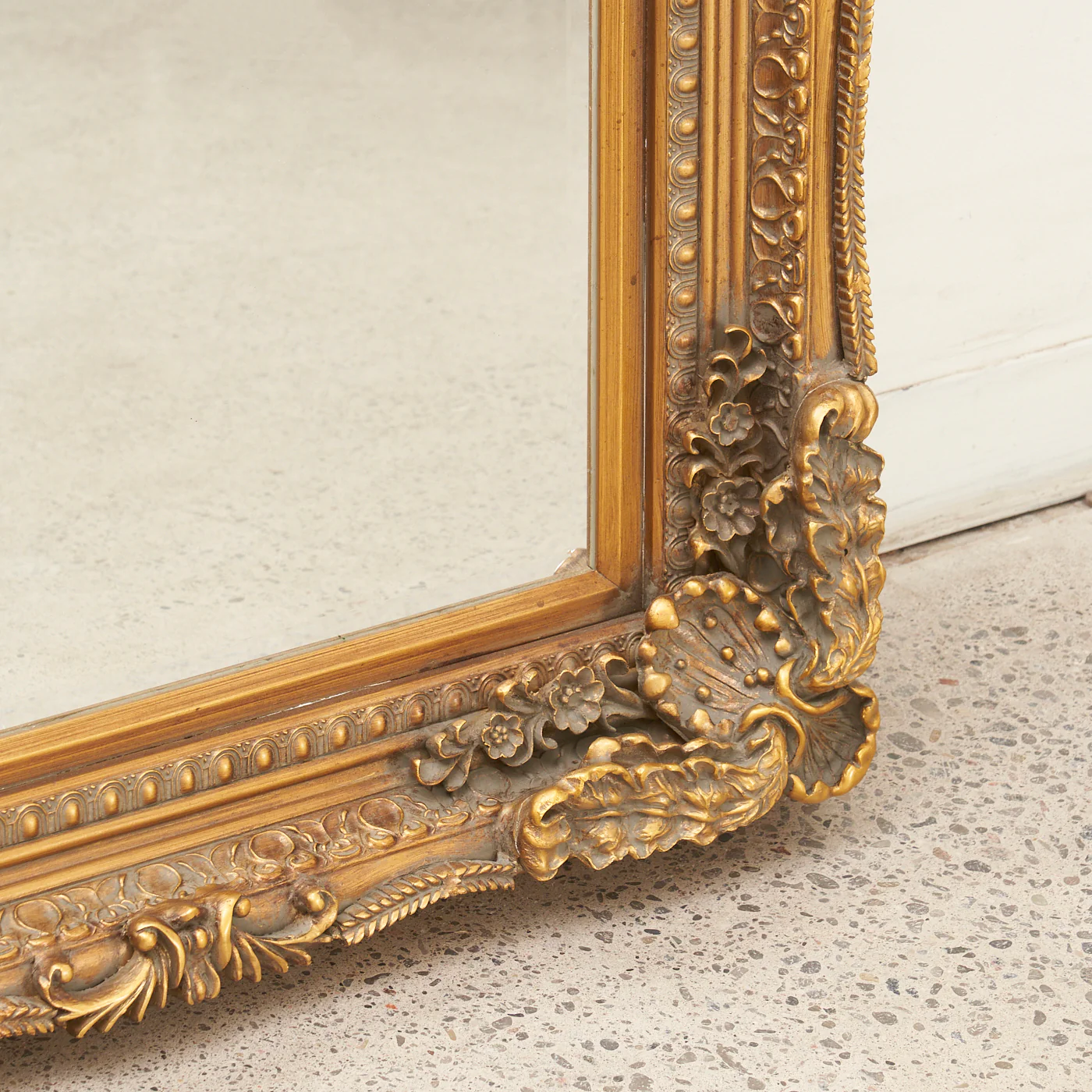 Ornate Gilt Framed Mirror - Image 5