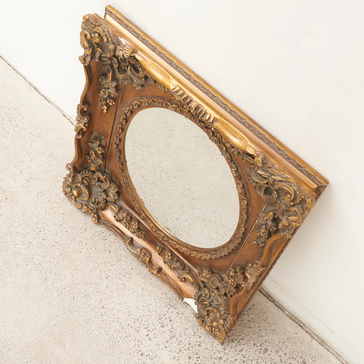 Ornate Gilt Framed Mirror - Image 2