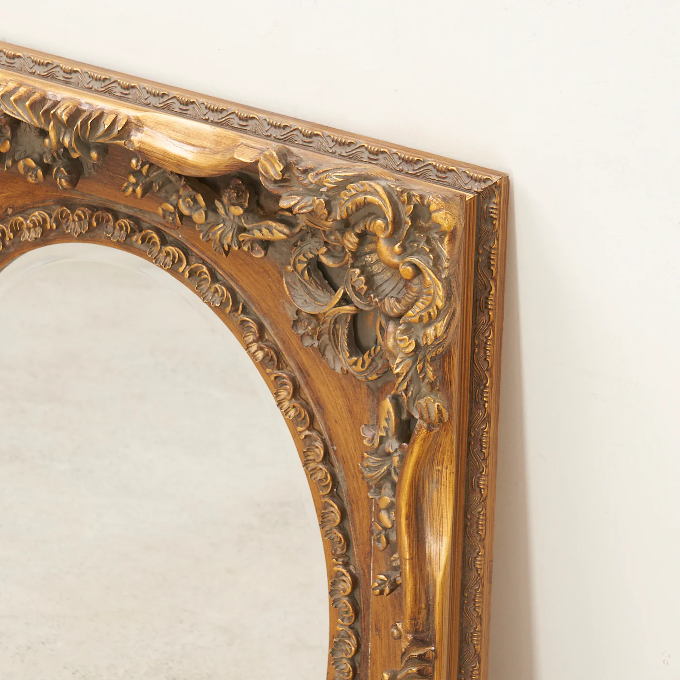 Ornate Gilt Framed Mirror - Image 3