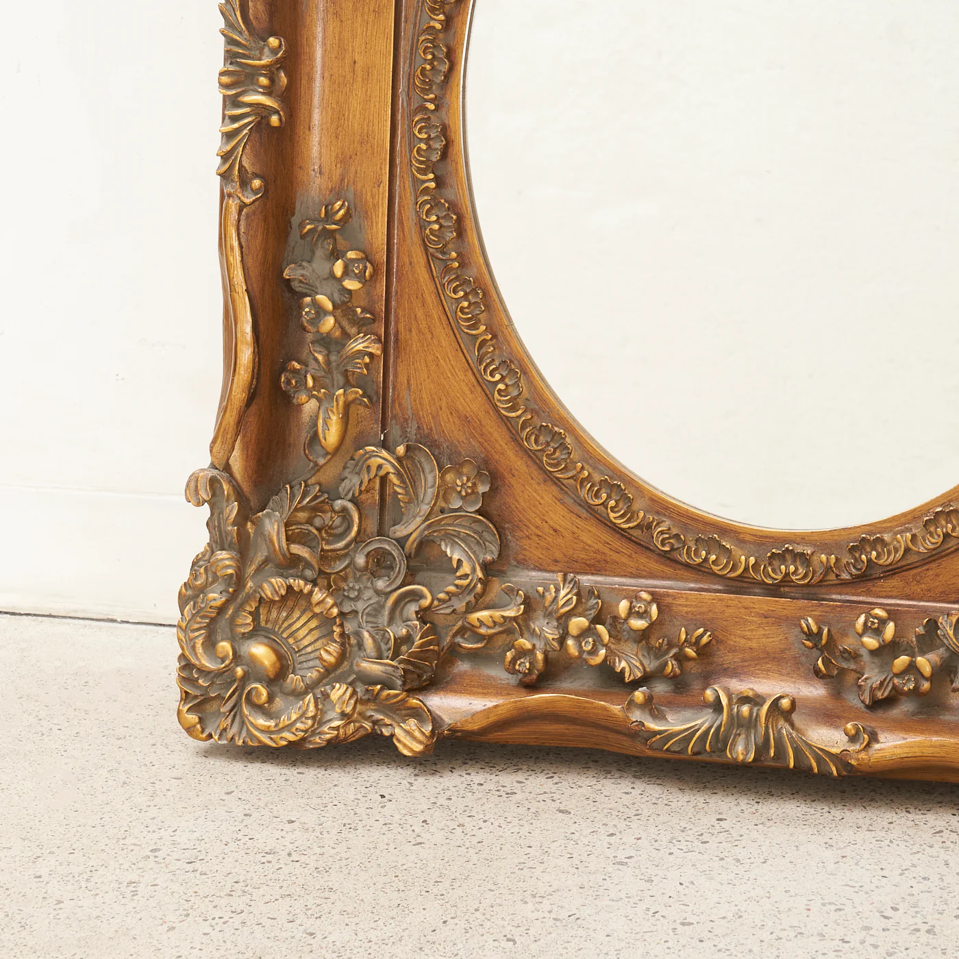 Ornate Gilt Framed Mirror - Image 5