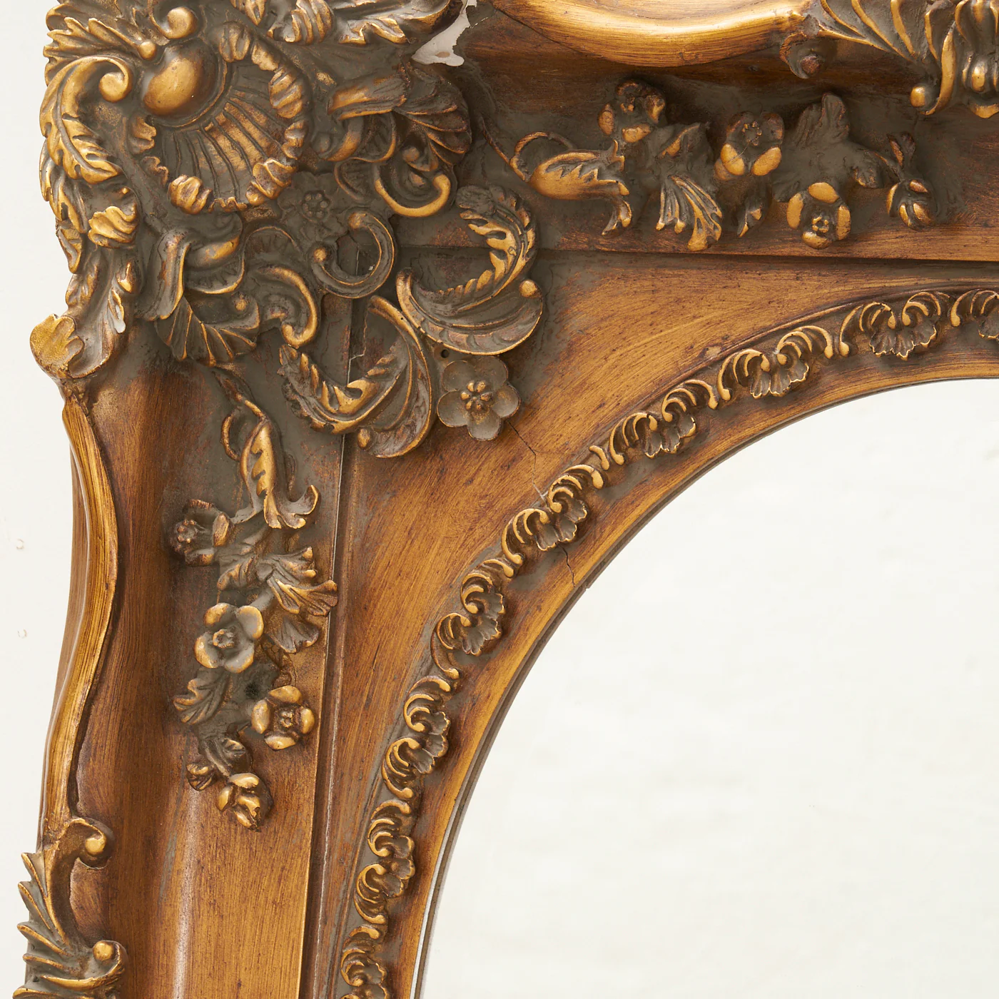 Ornate Gilt Framed Mirror - Image 6