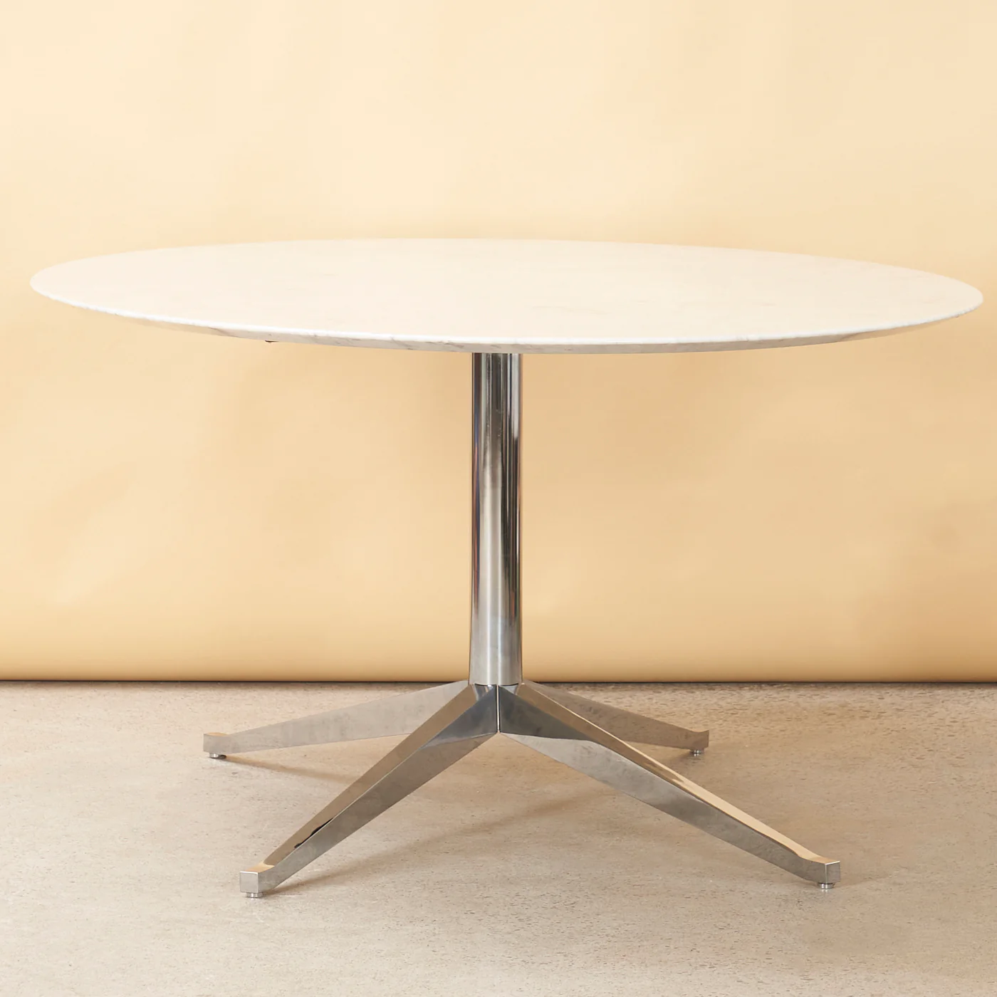 Oval Florence Knoll Table in Marble - Image 7