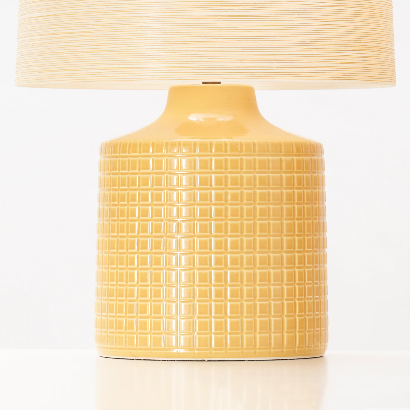 Pair of Large Yellow Lotte Lamps - Image 4