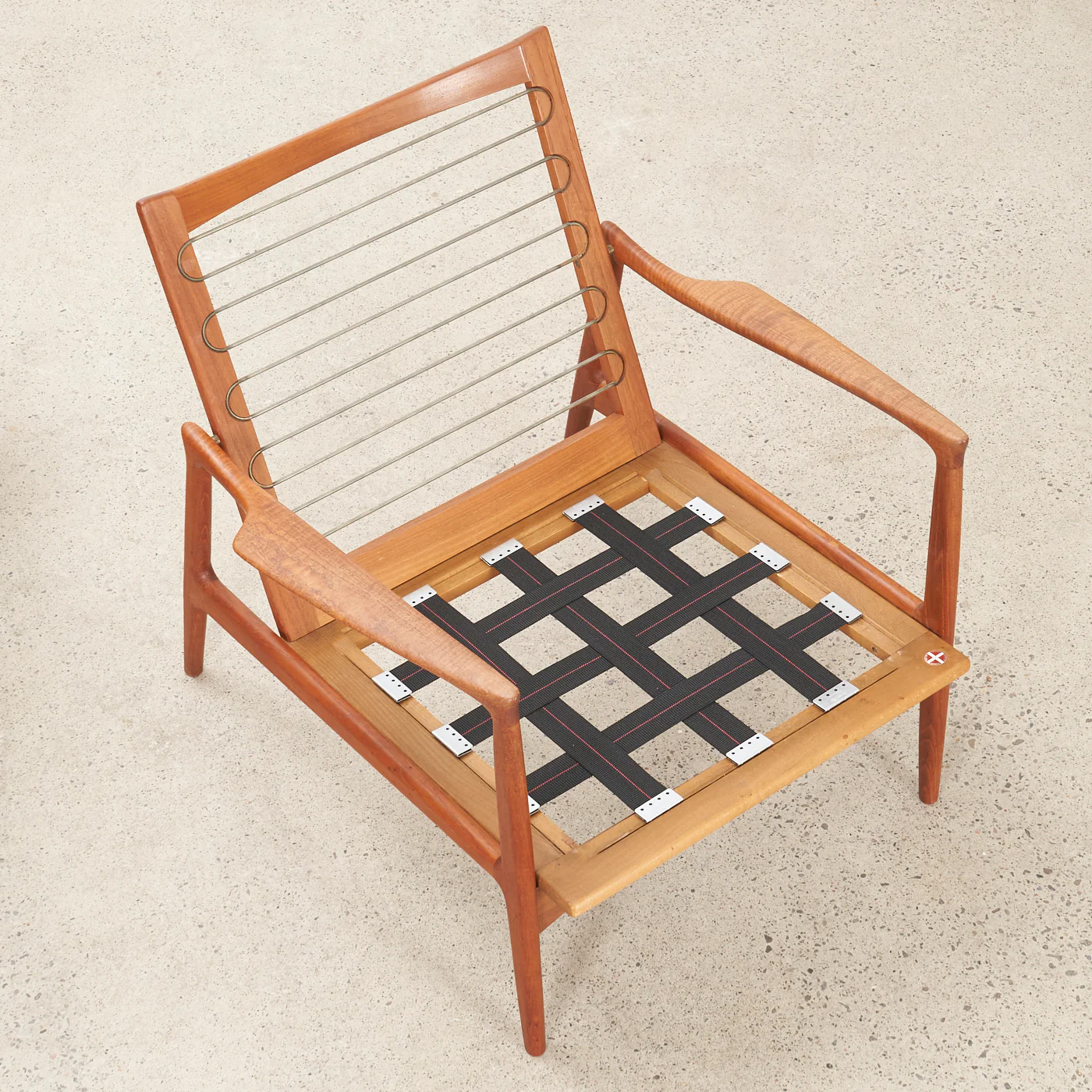 Pair of Teak Lounge Chairs by Ib Kofod-Larson for Selig, Denmark - Image 11