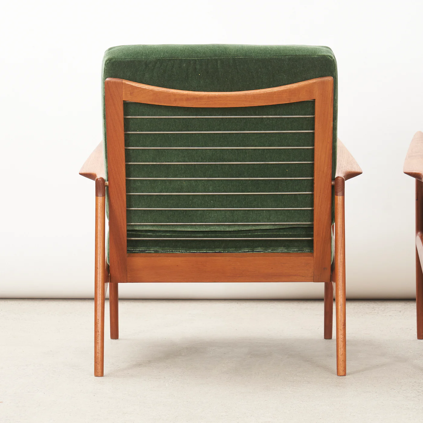 Pair of Teak Lounge Chairs by Ib Kofod-Larson for Selig, Denmark - Image 9