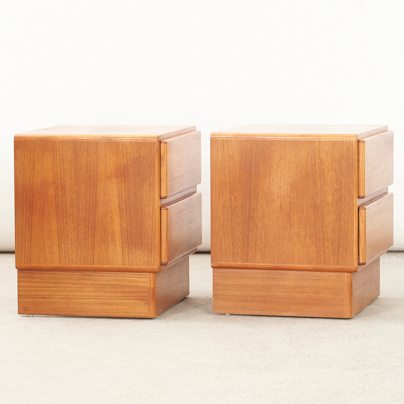 Pair of Teak Nightstands - Image 3