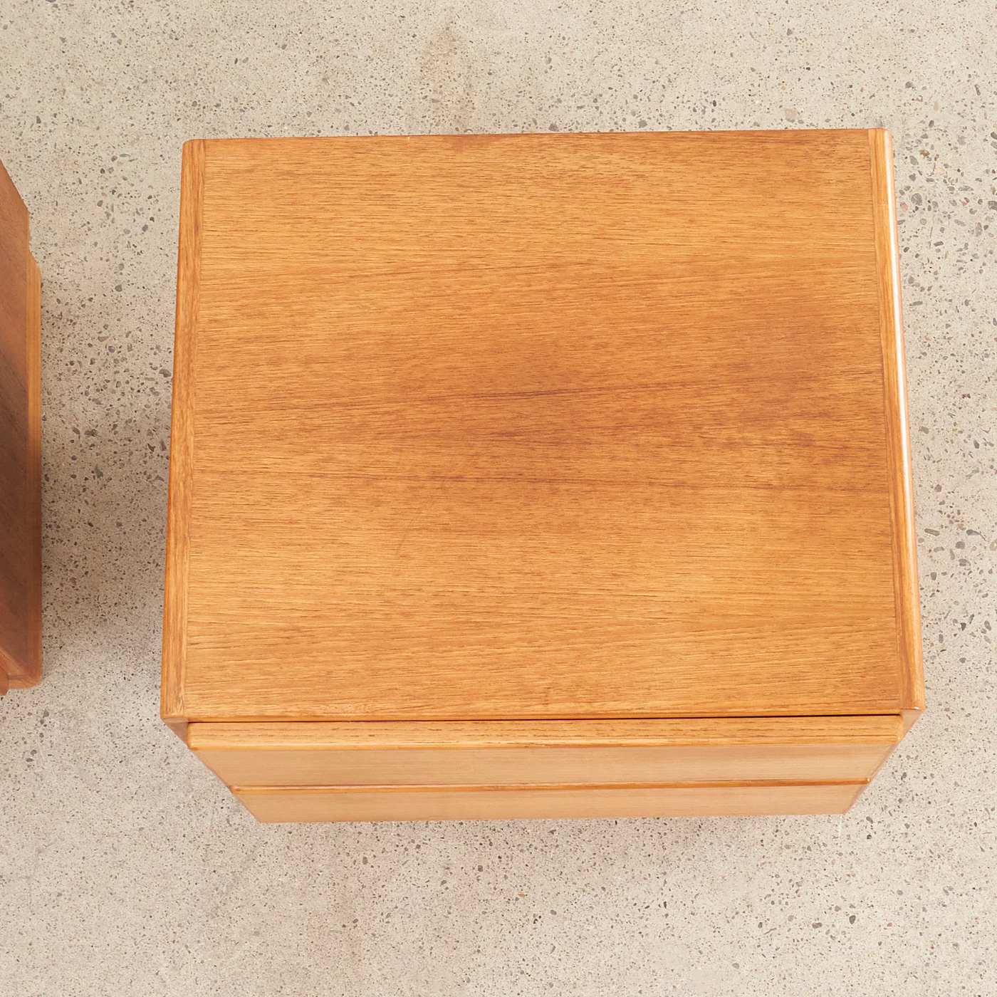 Pair of Teak Nightstands - Image 5