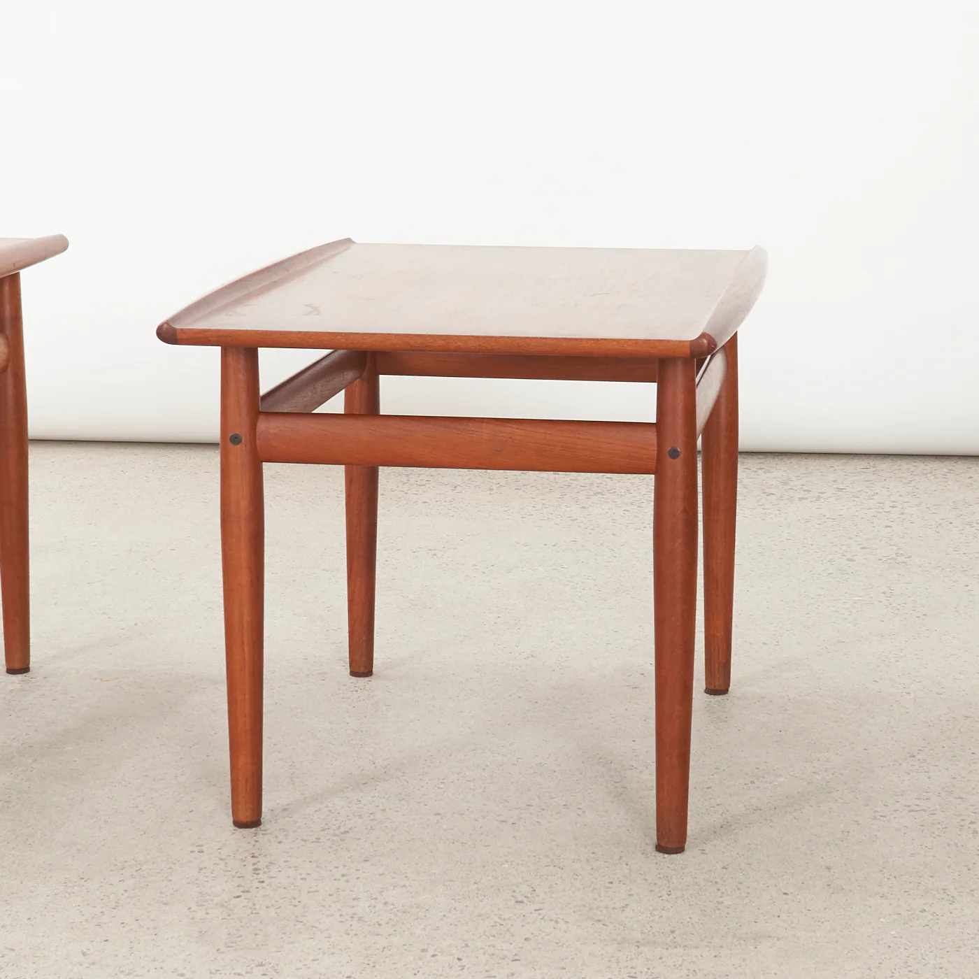 Pair of Teak Side Tables by Svend Åage Eriksen for Glostrup, Denmark - Image 4