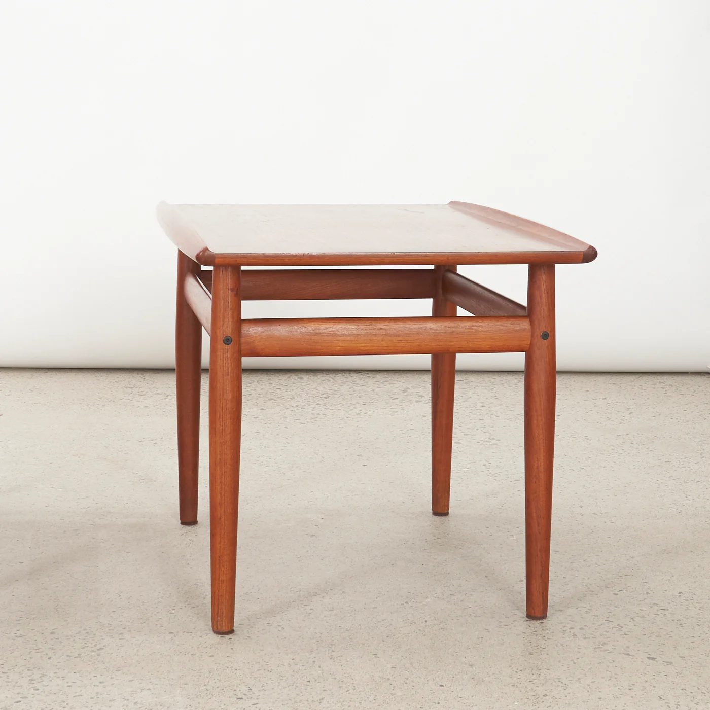 Pair of Teak Side Tables by Svend Åage Eriksen for Glostrup, Denmark - Image 7