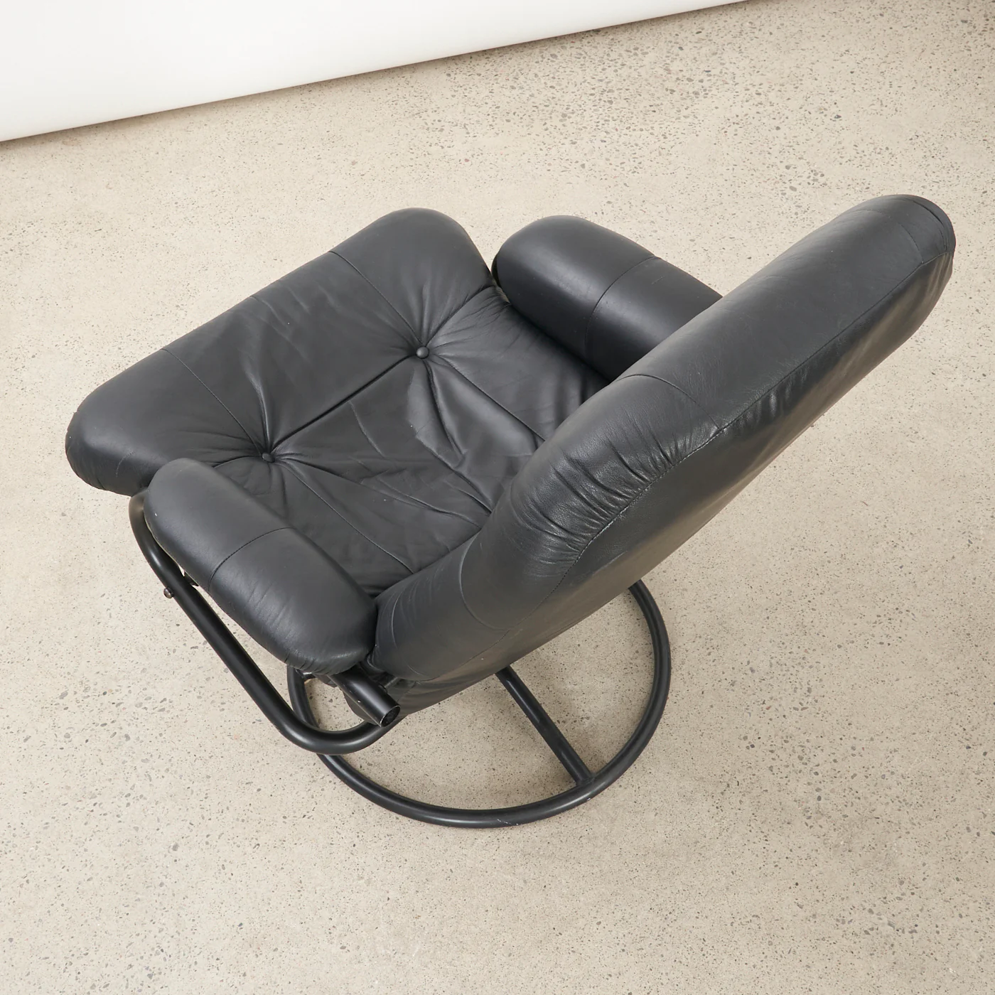Reclining Leather Lounge Chair & Ottoman by Palliser - Image 8