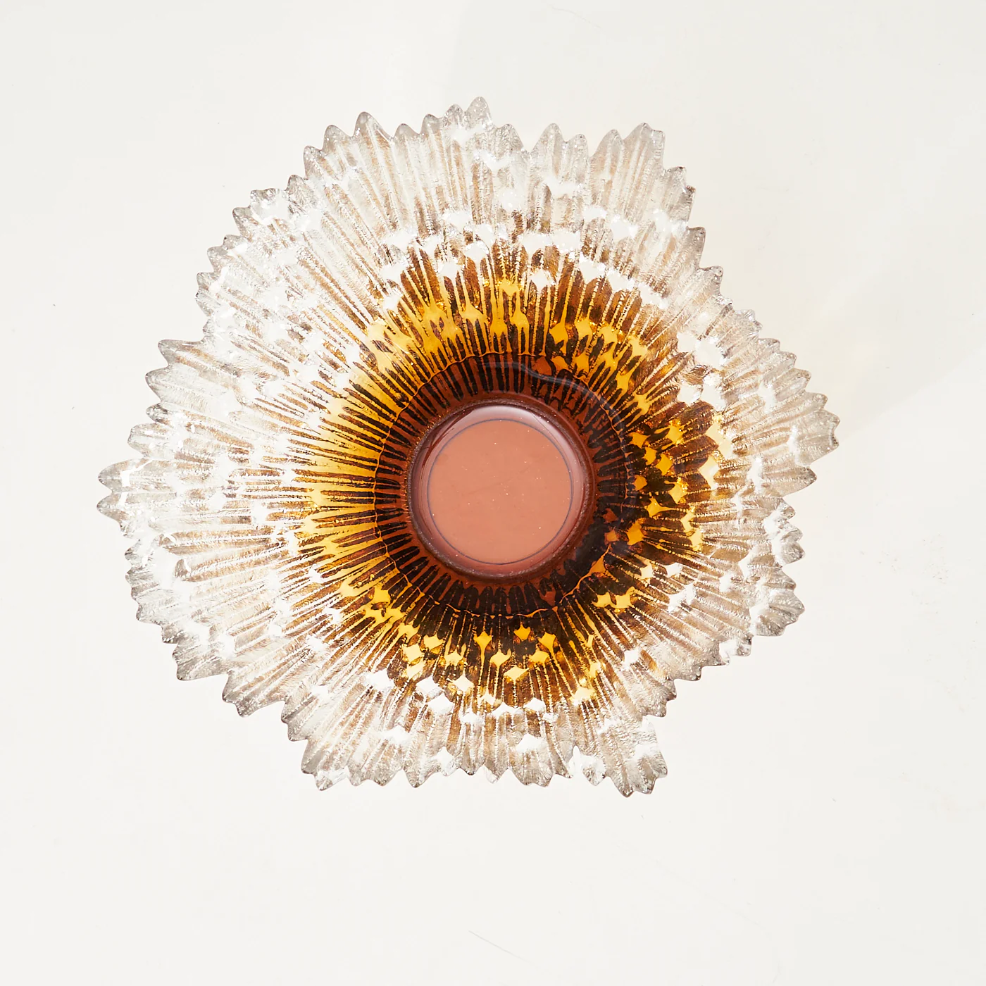 'Revontulet' Series Glass Bowl by Tauno Wirkkala for Humppila, Finland - Image 3