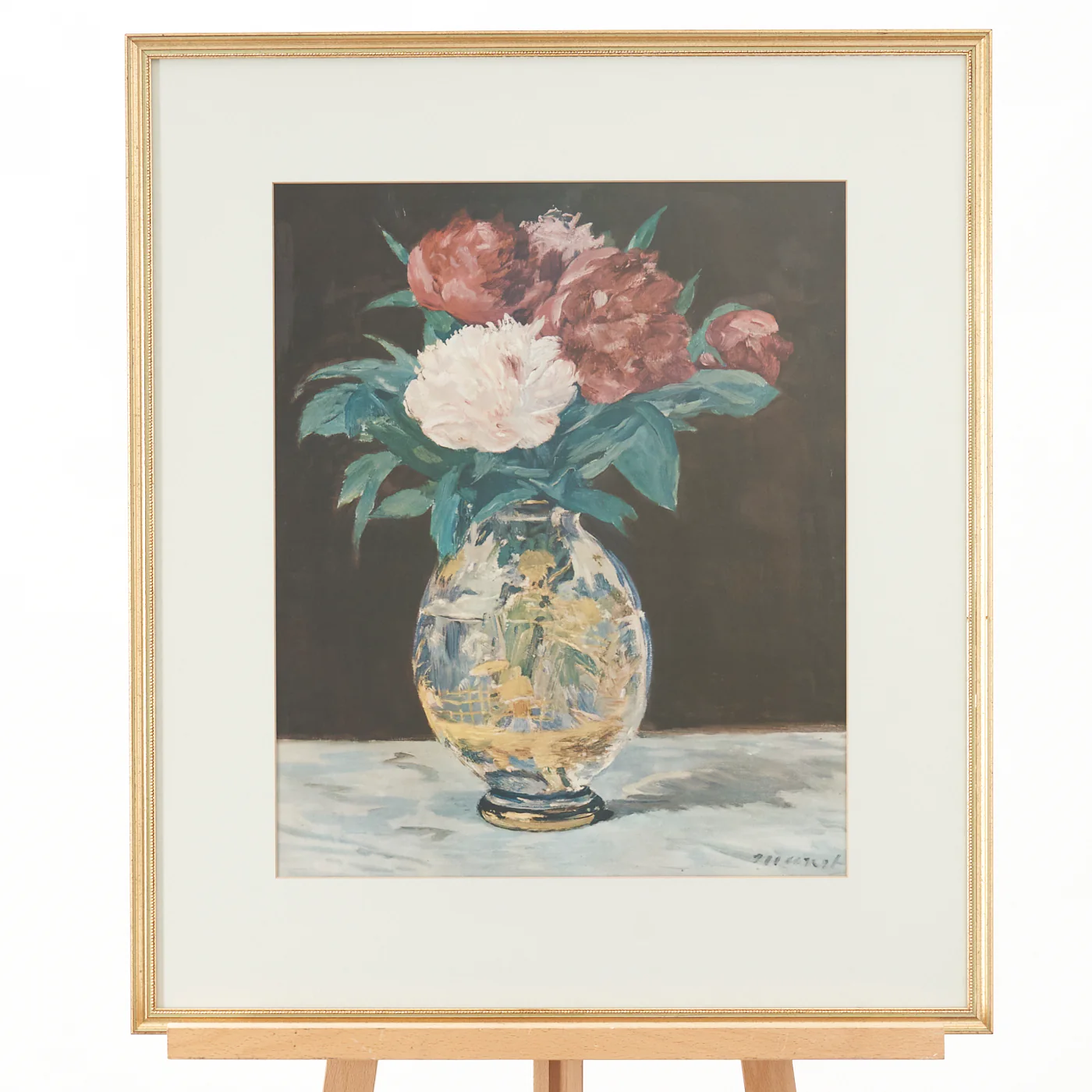 'Roses & Tulips' Print by Édouard Manet