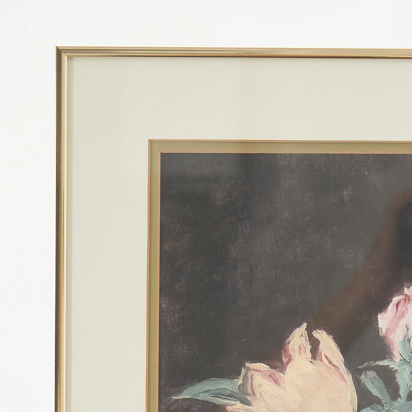 'Roses With Tulips in a Dragon Vase' Print By Edouard Manet - Image 3