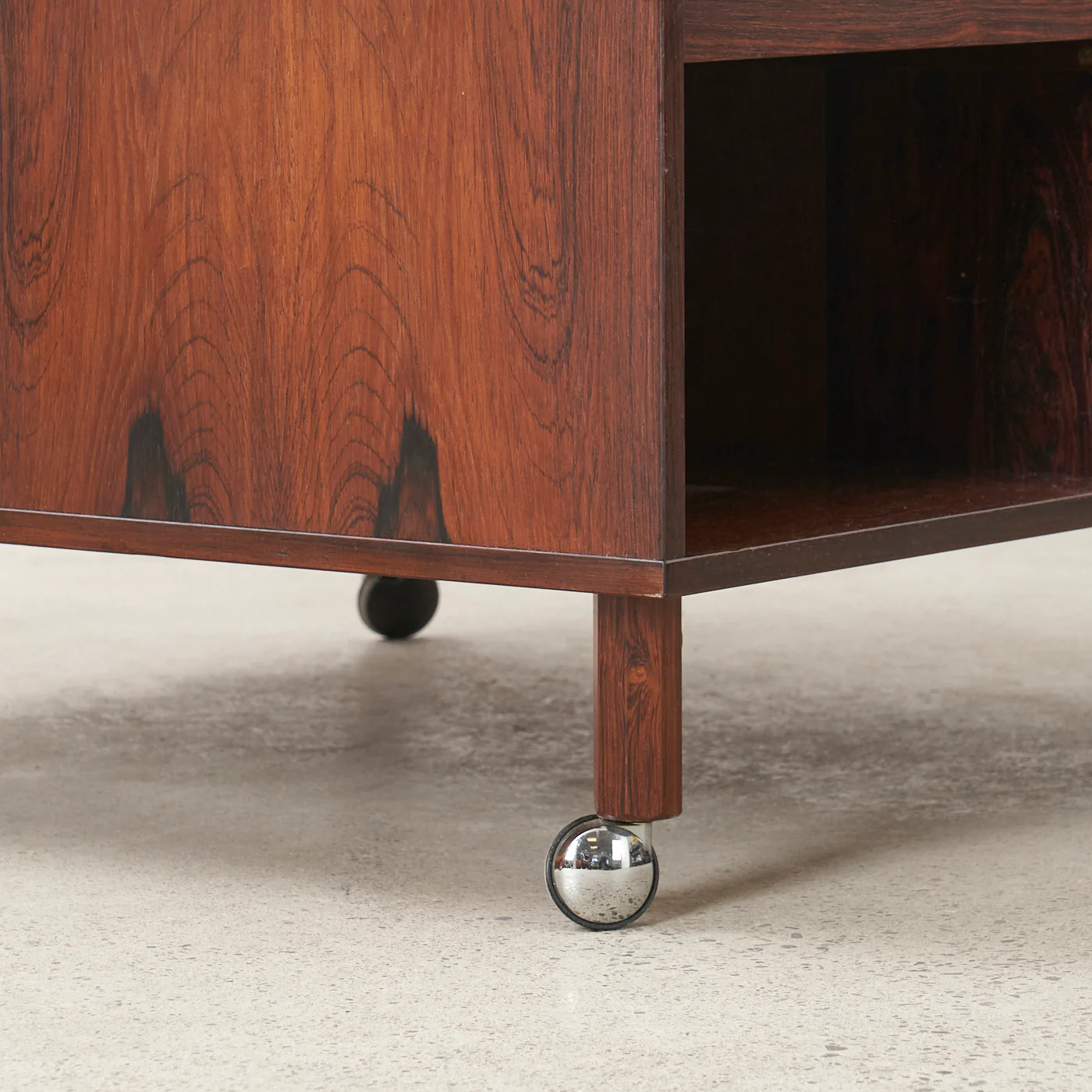Rosewood 'Cubus' Rolling Coffee Table by Peter Løvig Nielsen, Denmark - Image 10