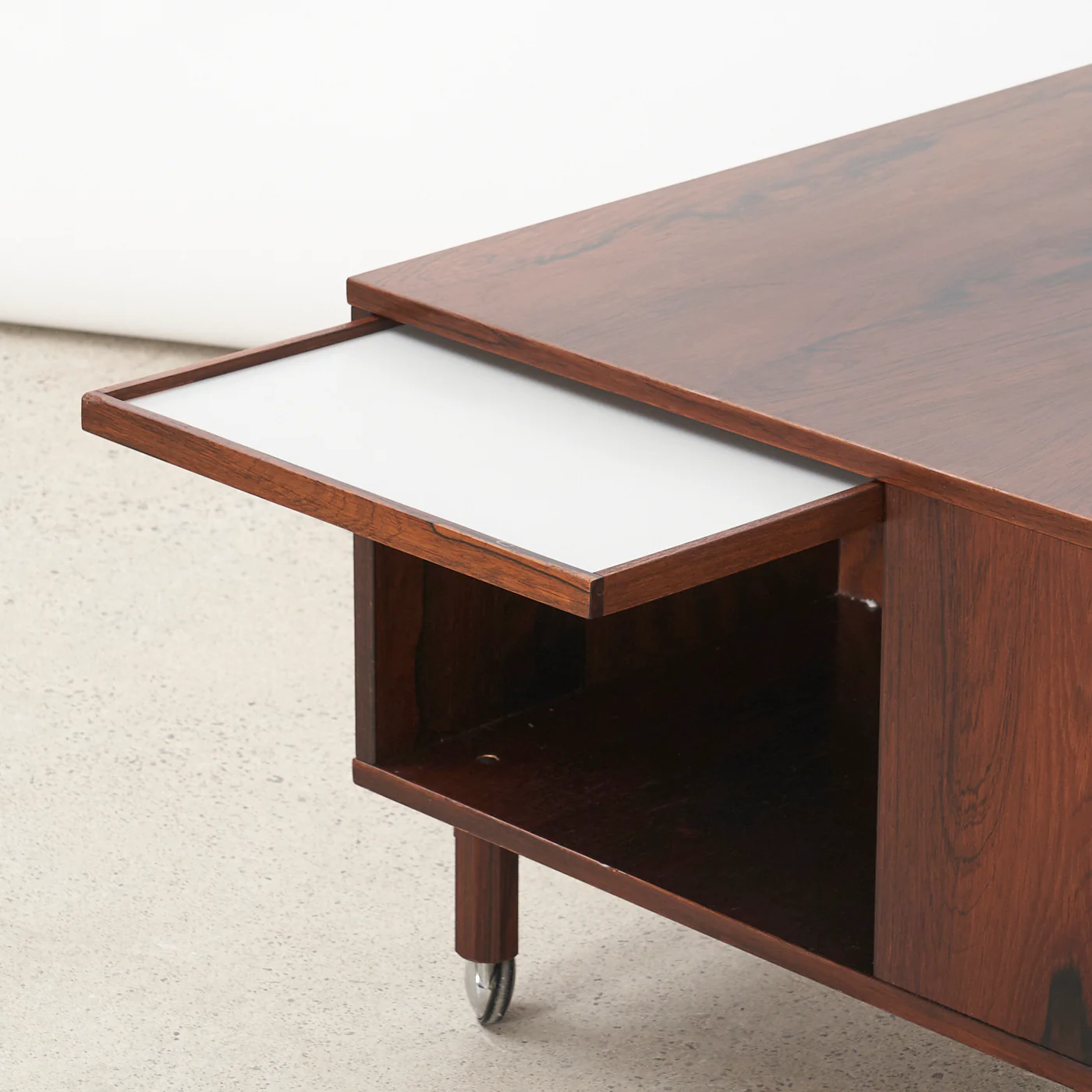 Rosewood 'Cubus' Rolling Coffee Table by Peter Løvig Nielsen, Denmark - Image 7
