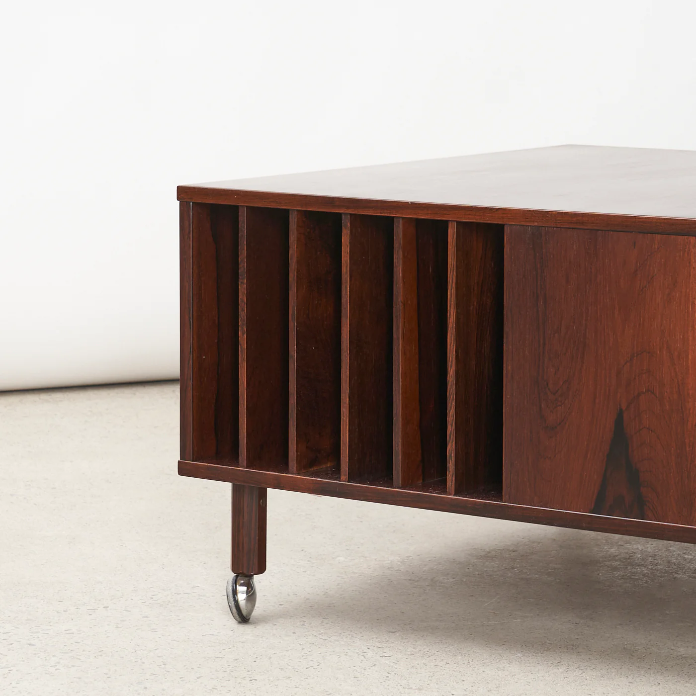 Rosewood 'Cubus' Rolling Coffee Table by Peter Løvig Nielsen, Denmark - Image 9