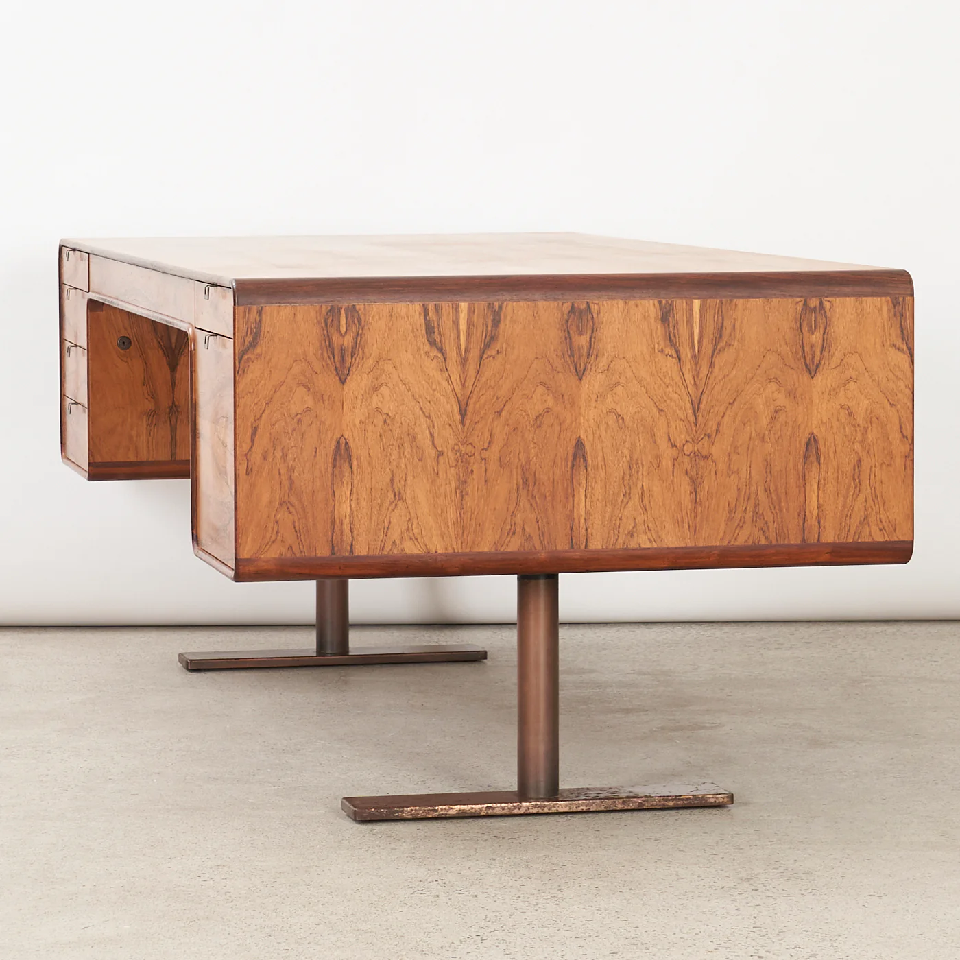 Rosewood Executive Desk by Leif Jacobsen - Image 10