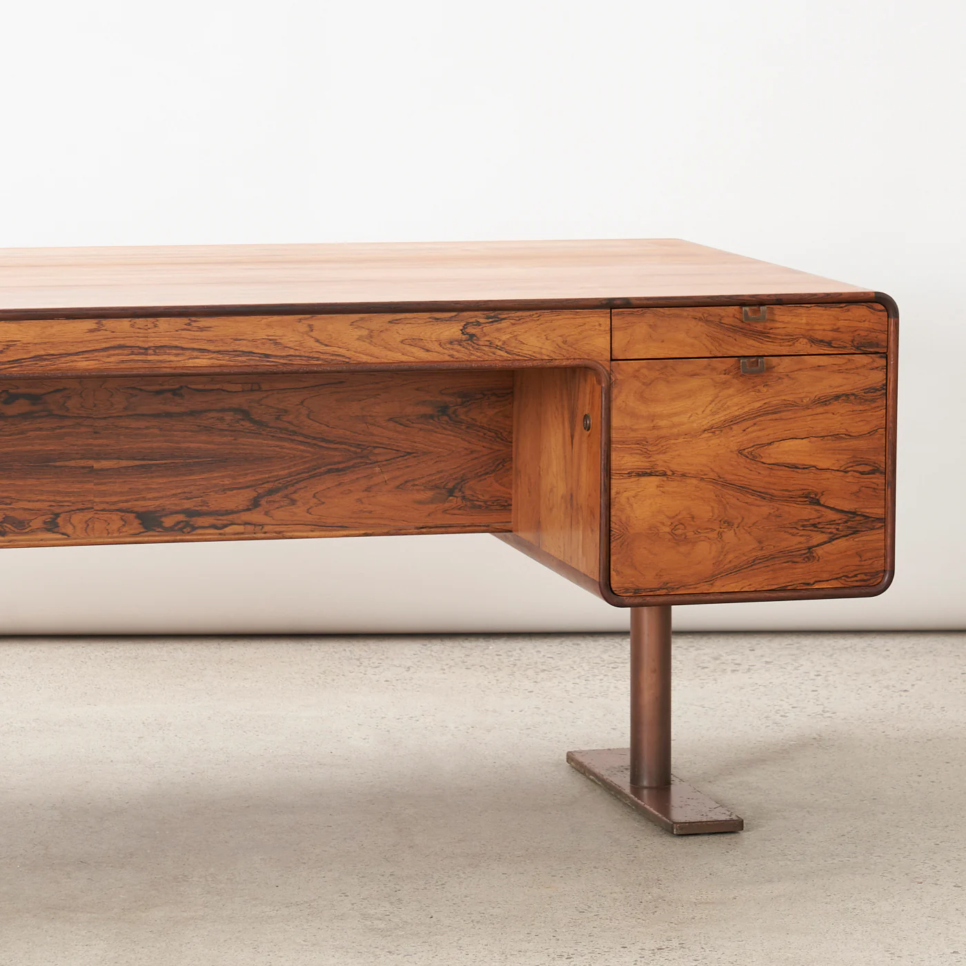 Rosewood Executive Desk by Leif Jacobsen - Image 12