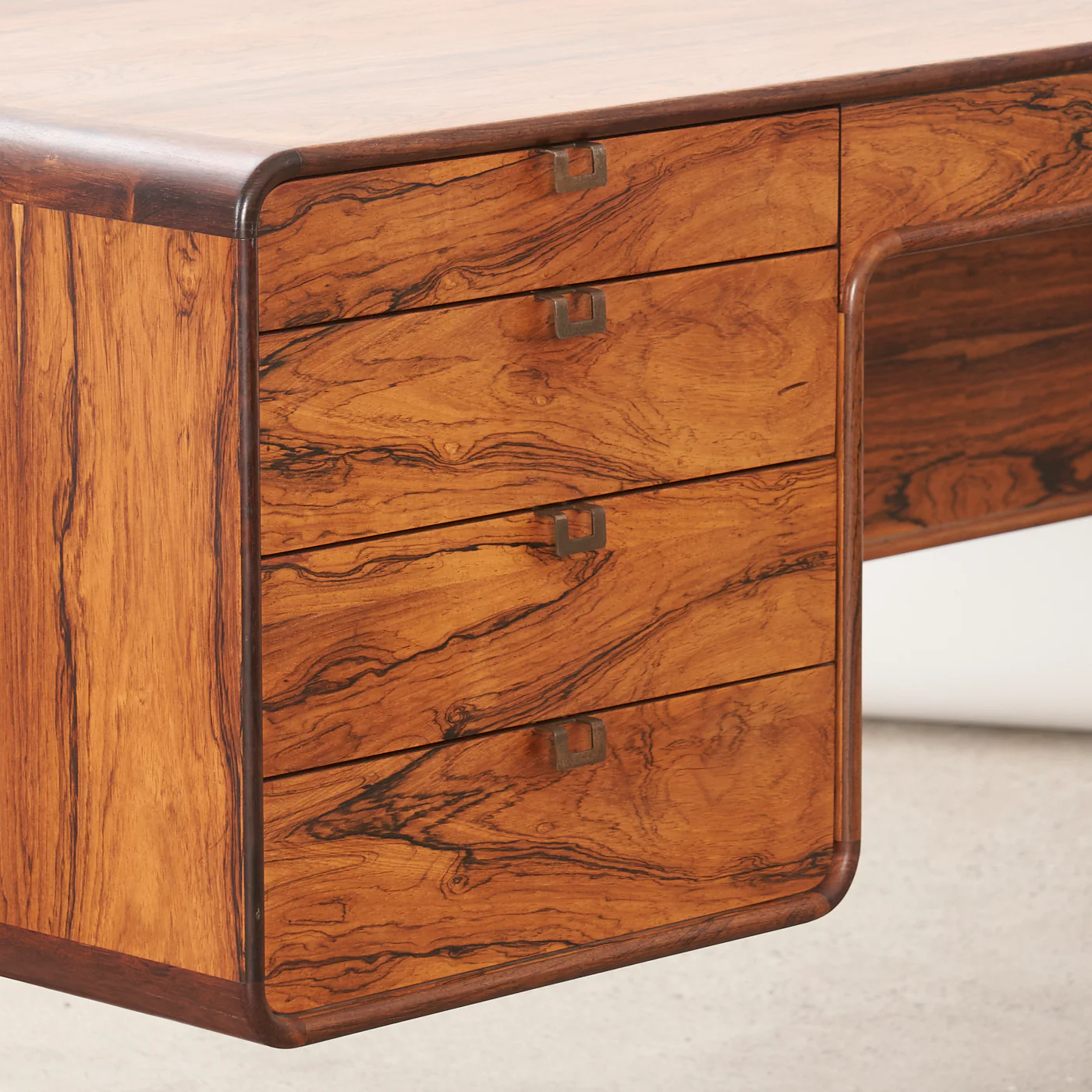 Rosewood Executive Desk by Leif Jacobsen - Image 13