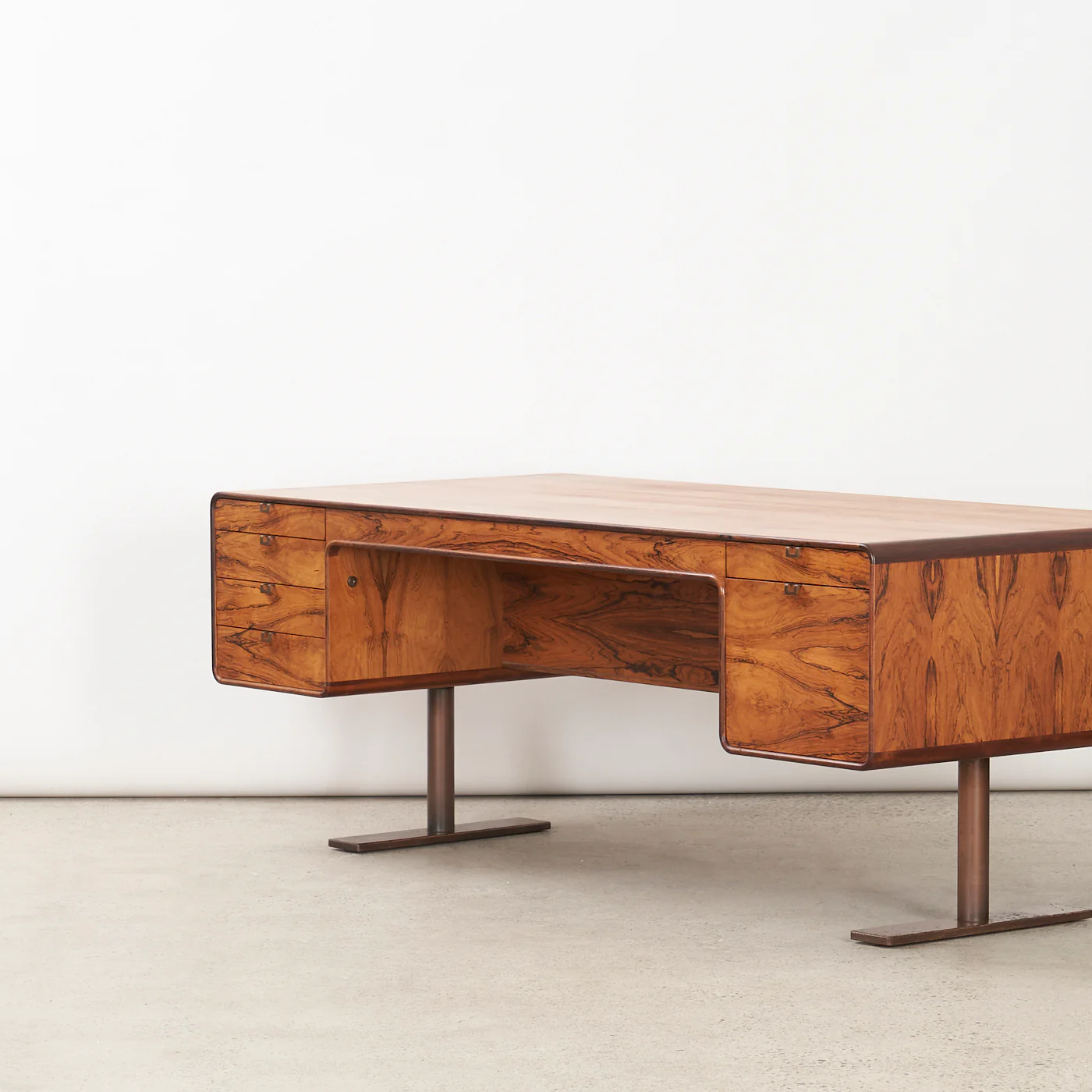 Rosewood Executive Desk by Leif Jacobsen - Image 18