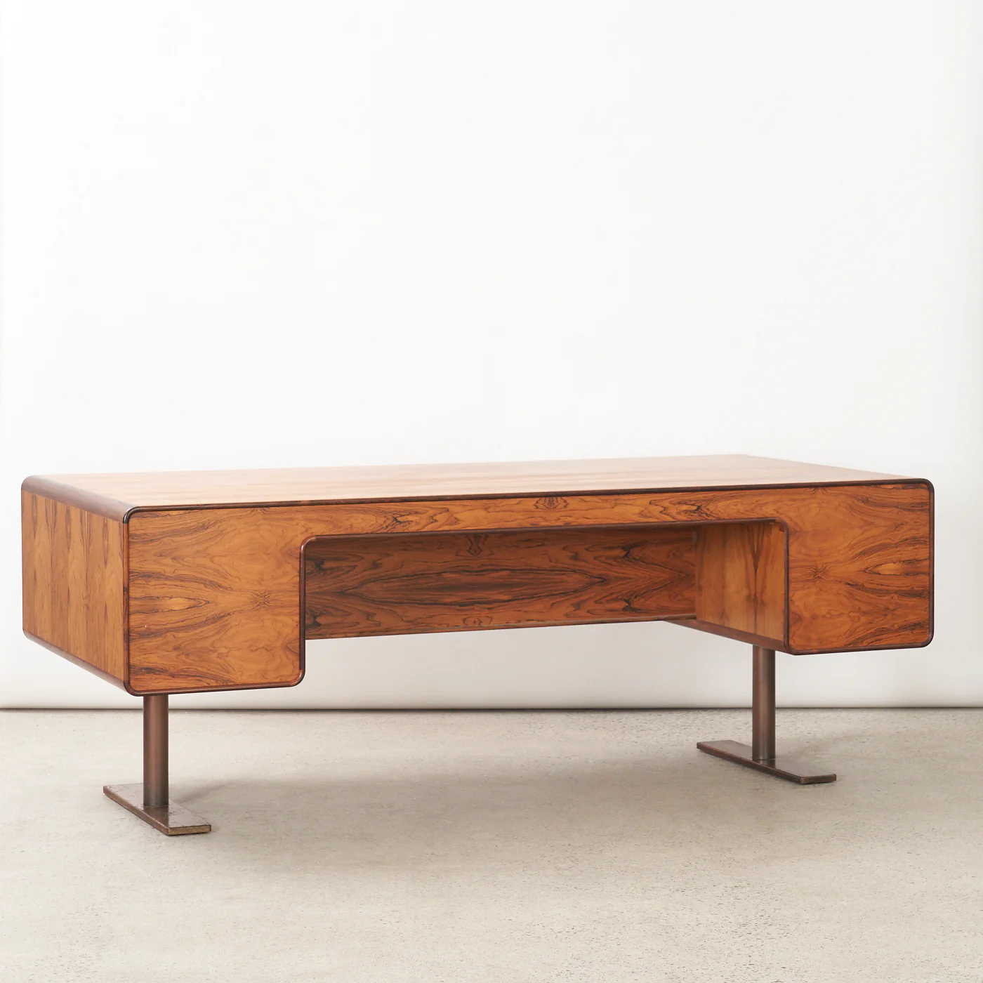 Rosewood Executive Desk by Leif Jacobsen - Image 3