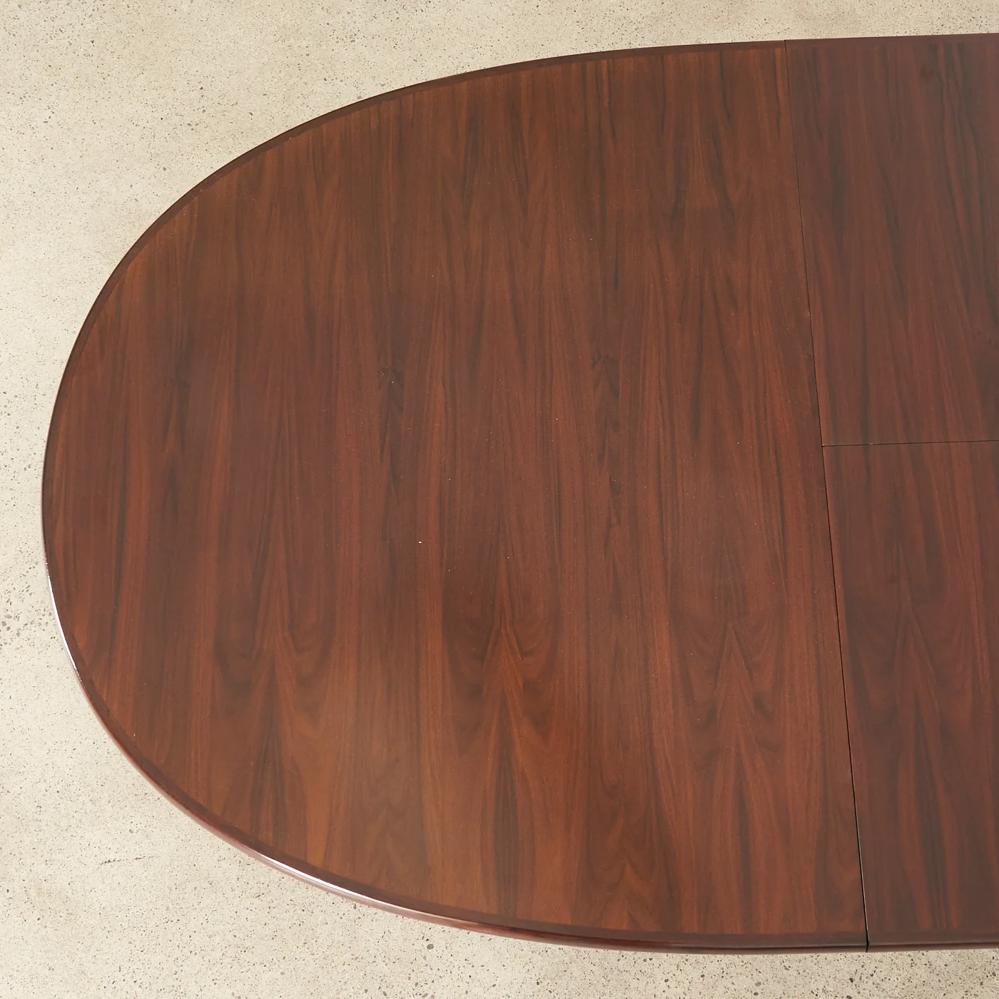 Rosewood Pedestal Jack-Knife Dining Table - Image 5