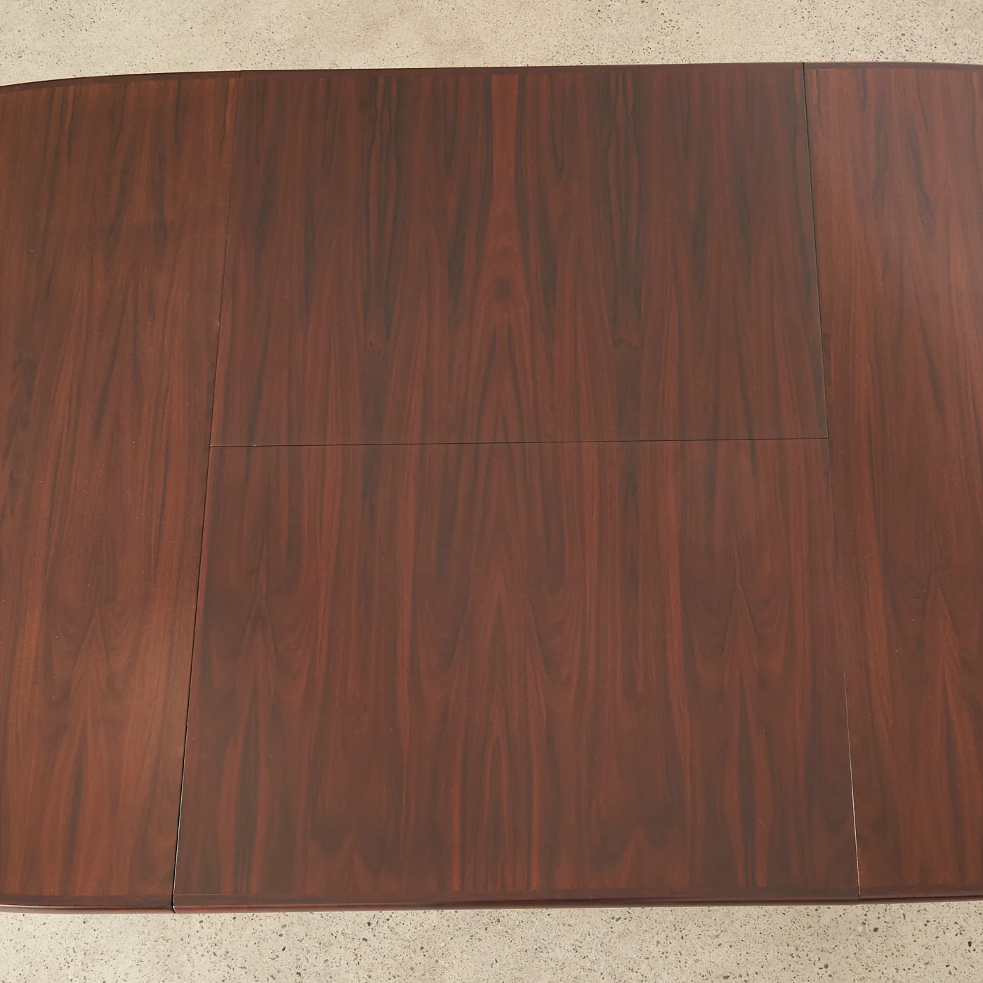 Rosewood Pedestal Jack-Knife Dining Table - Image 6