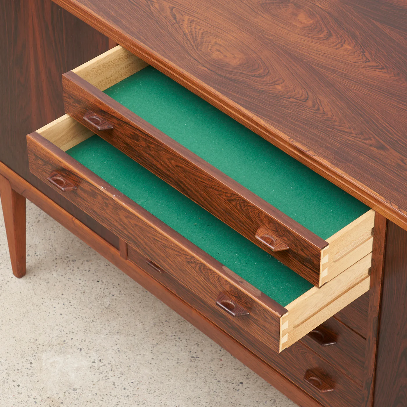 Rosewood Sideboard by Henry Rosengren Hansen, Denmark - Image 12