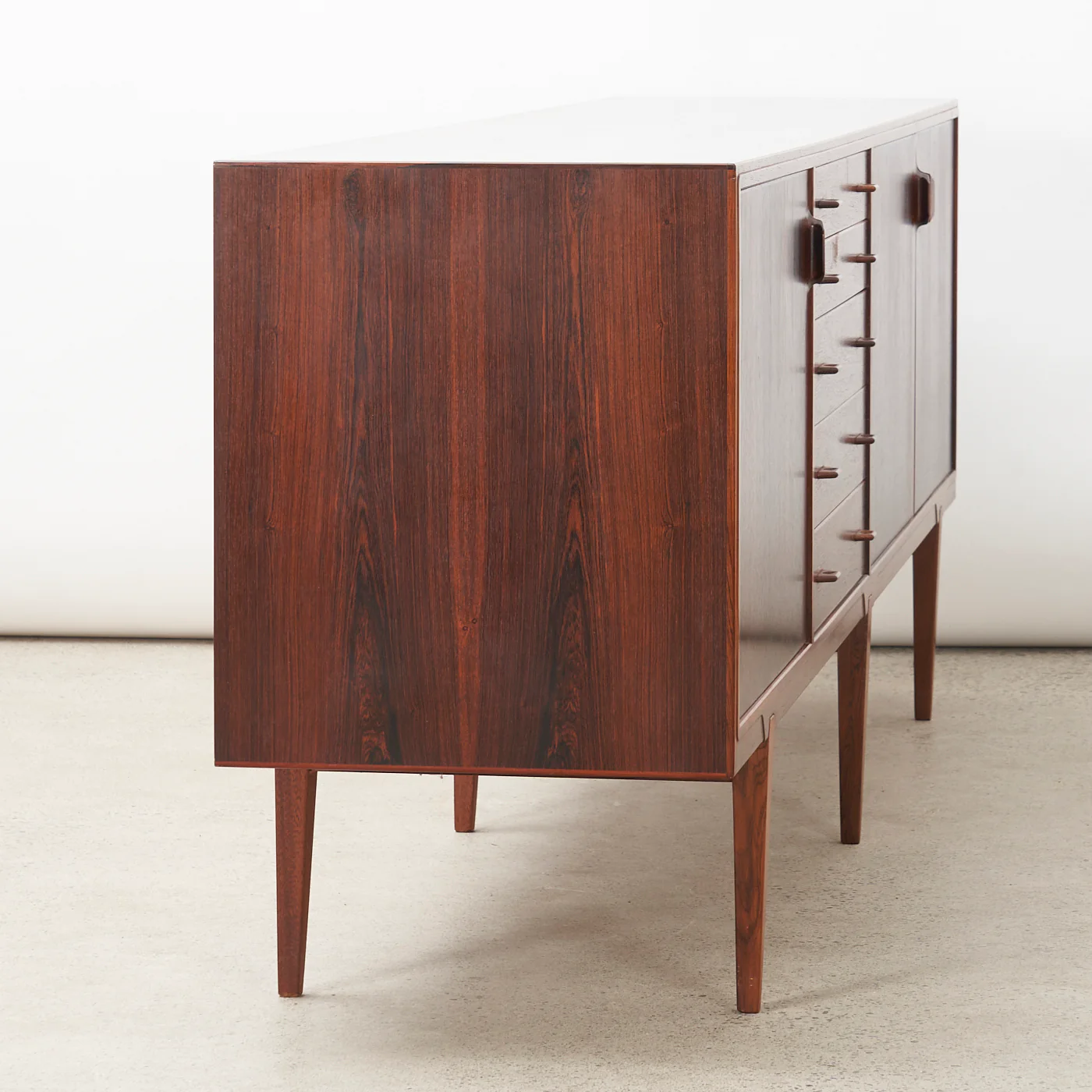 Rosewood Sideboard by Henry Rosengren Hansen, Denmark - Image 3