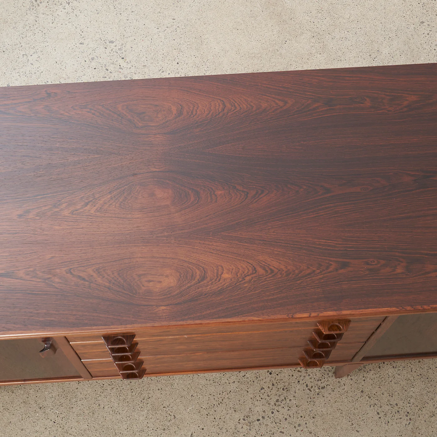 Rosewood Sideboard by Henry Rosengren Hansen, Denmark - Image 6