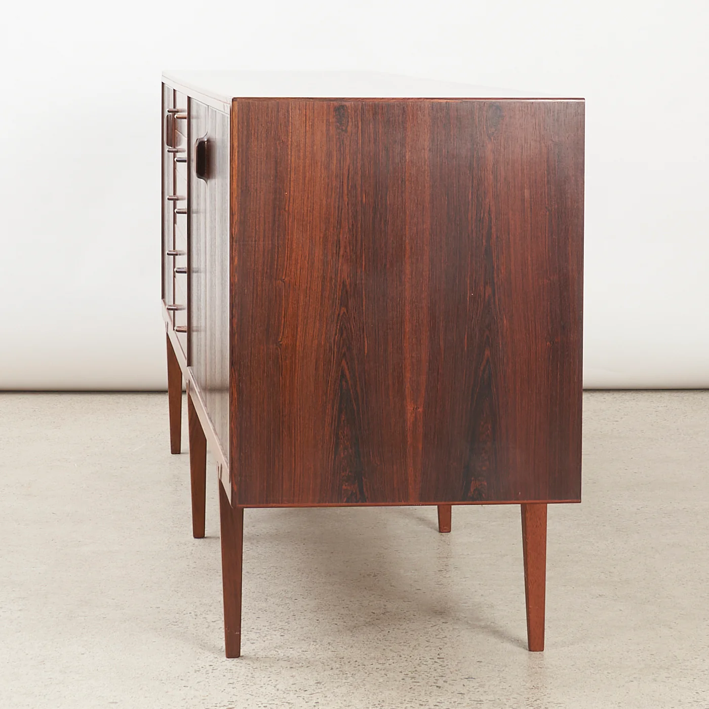 Rosewood Sideboard by Henry Rosengren Hansen, Denmark - Image 9