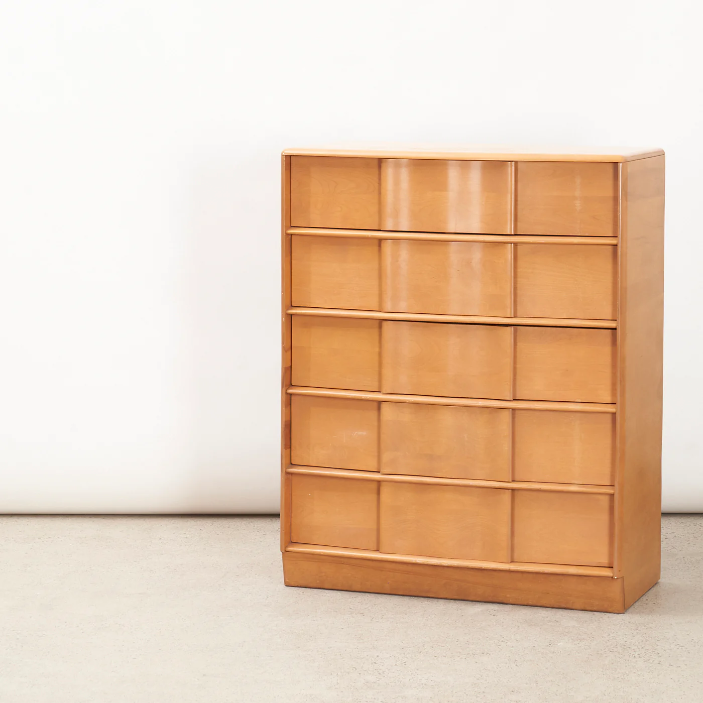 'Sculptura' 5-Drawer Dresser by Heywood-Wakefield - Image 9