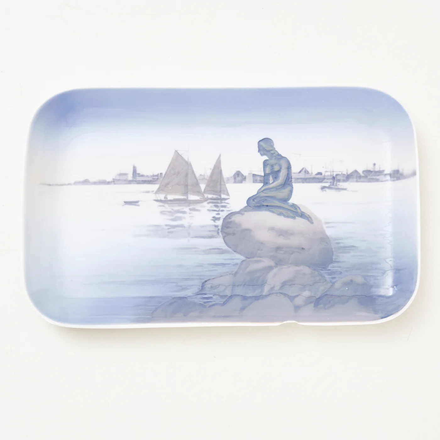 Serving Plate with Mermaid Design by Royal Copenhagen, Denmark - Image 2