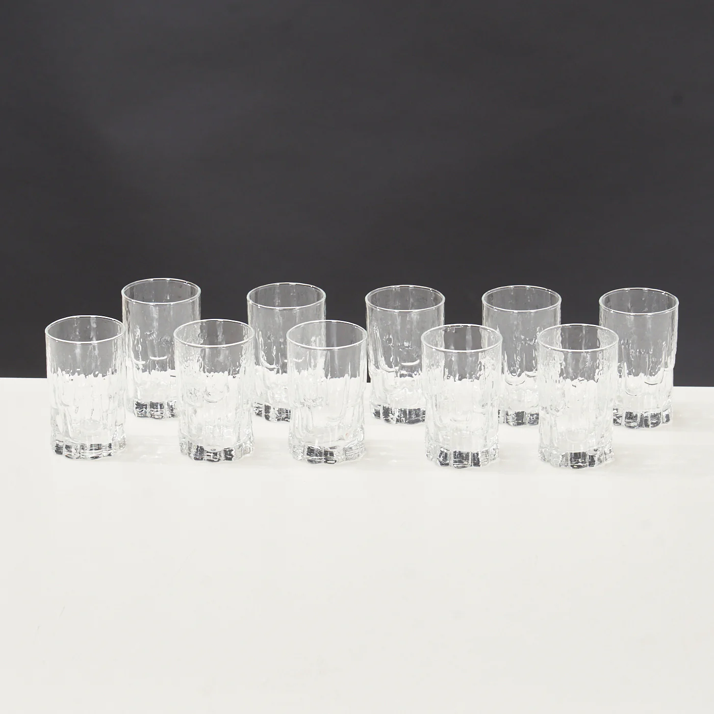 Set of 10 'Vista' Glass Tumblers by Ravenhead, UK - Image 2