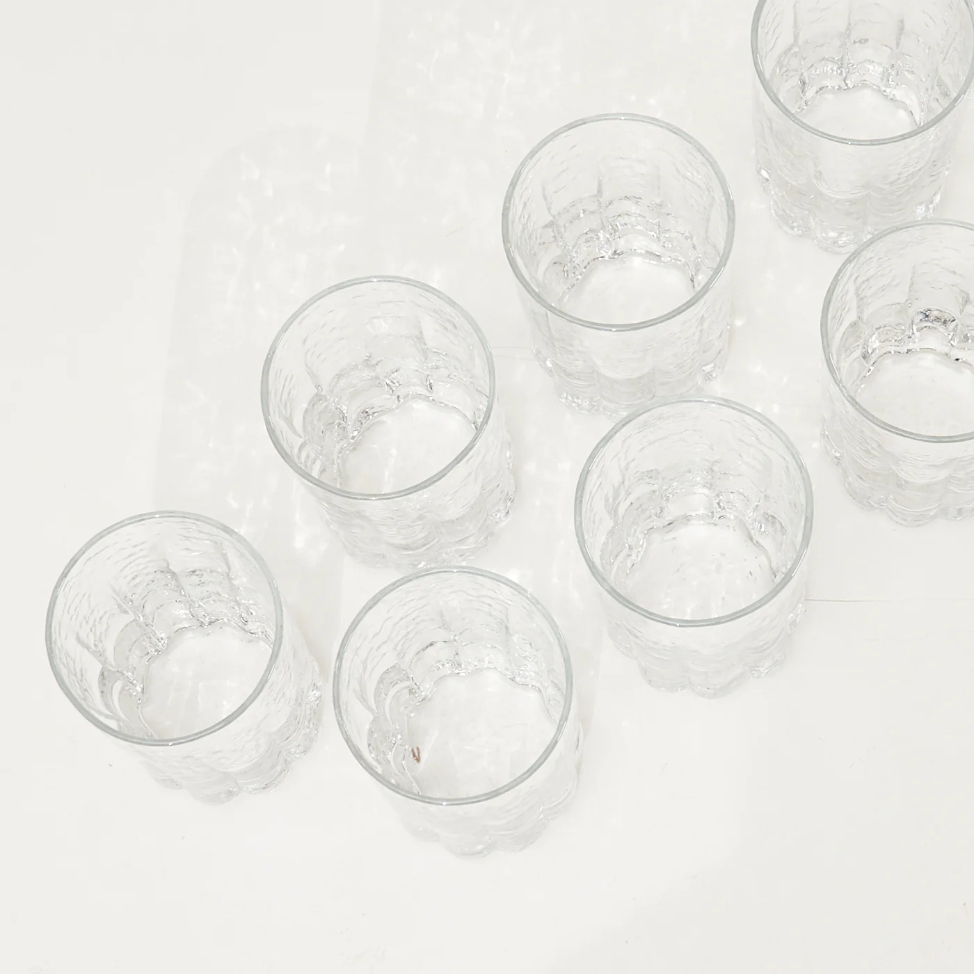 Set of 10 'Vista' Glass Tumblers by Ravenhead, UK - Image 5