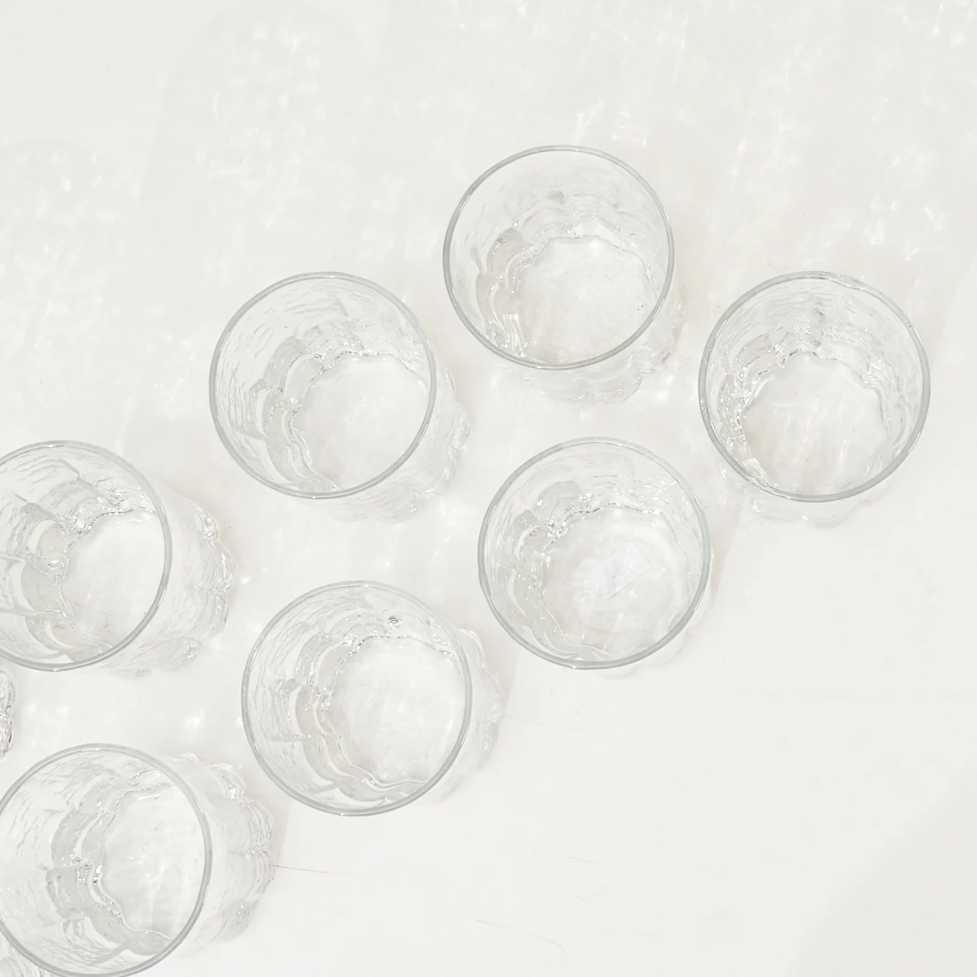 Set of 10 'Vista' Glass Tumblers by Ravenhead, UK - Image 6