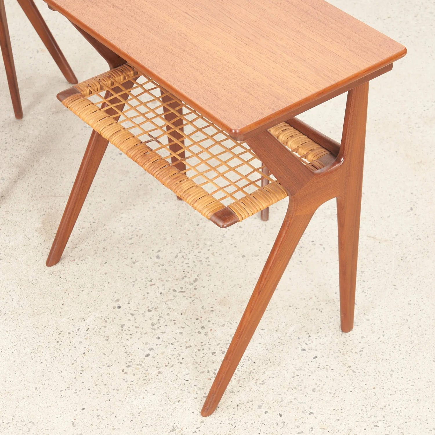 Set of 3 Teak Nesting Tables by Johannes Andersen for CFC Silkeborg, Denmark - Image 10
