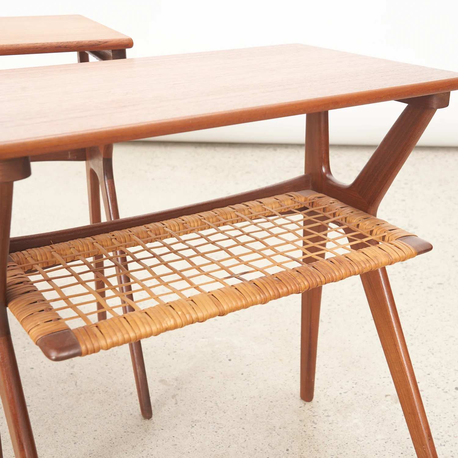 Set of 3 Teak Nesting Tables by Johannes Andersen for CFC Silkeborg, Denmark - Image 11