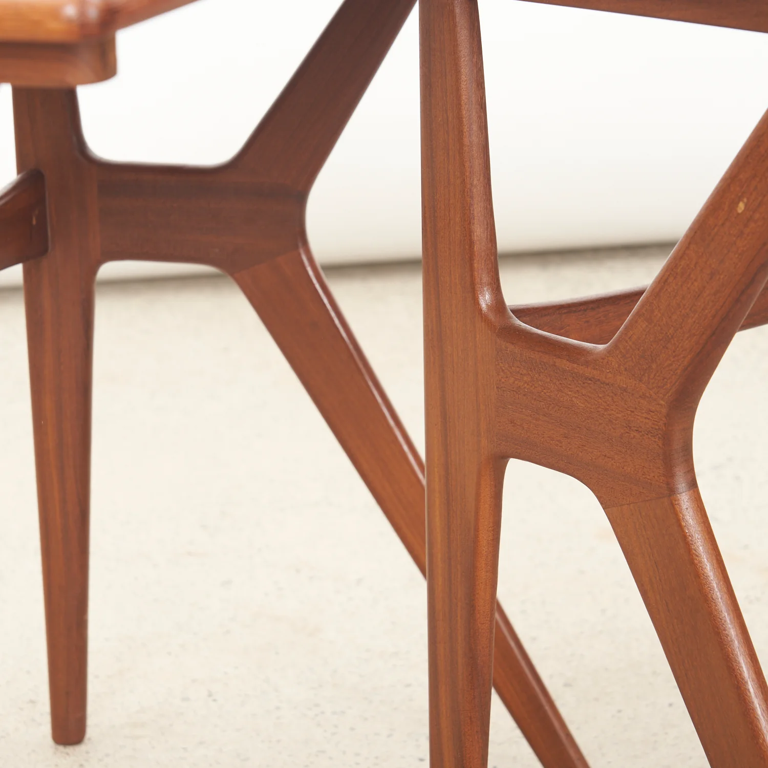 Set of 3 Teak Nesting Tables by Johannes Andersen for CFC Silkeborg, Denmark - Image 12