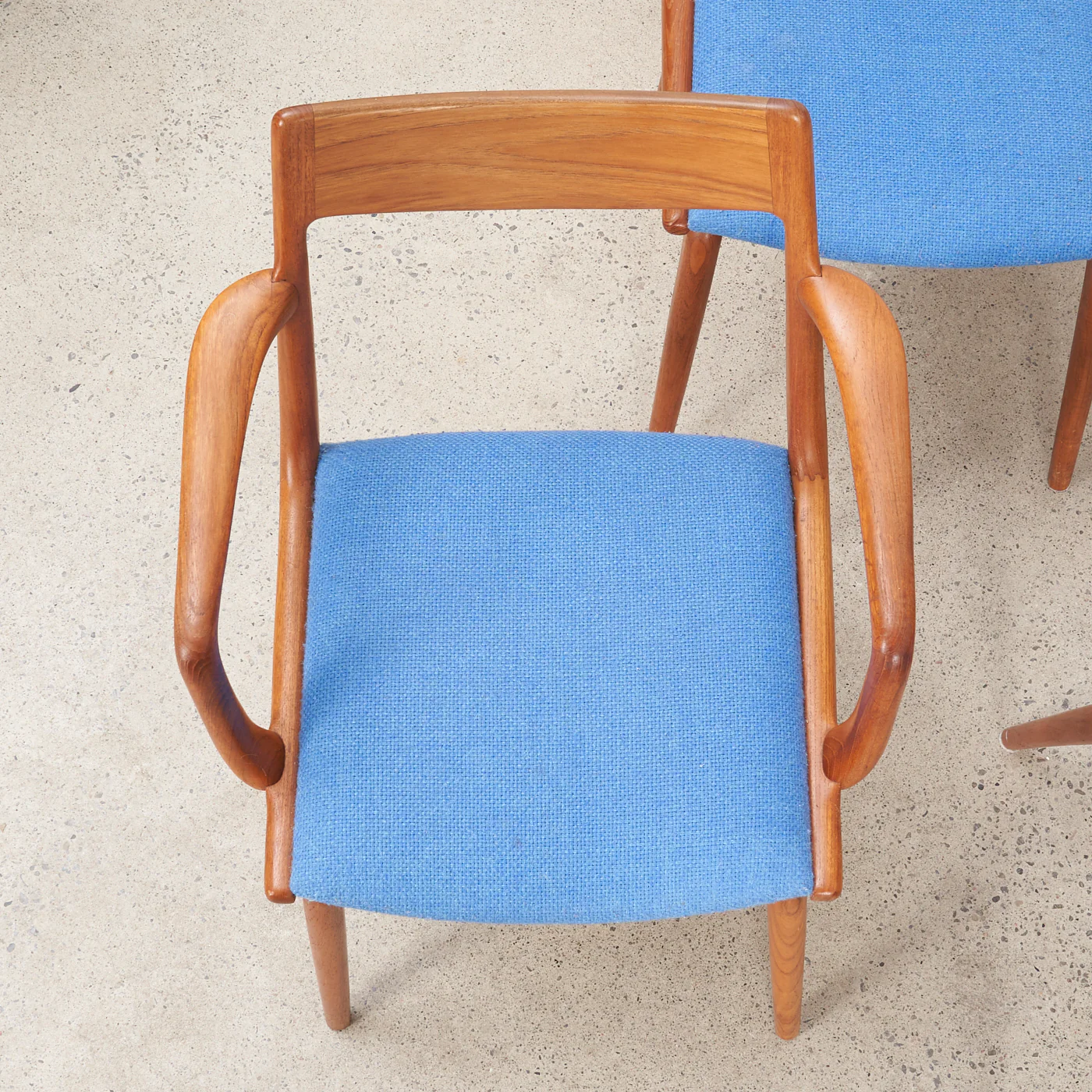 Set of 4 ‘Boomerang’ Teak Dining Chairs by Alfred Christensen for Slagelse Møbelværk - Image 6