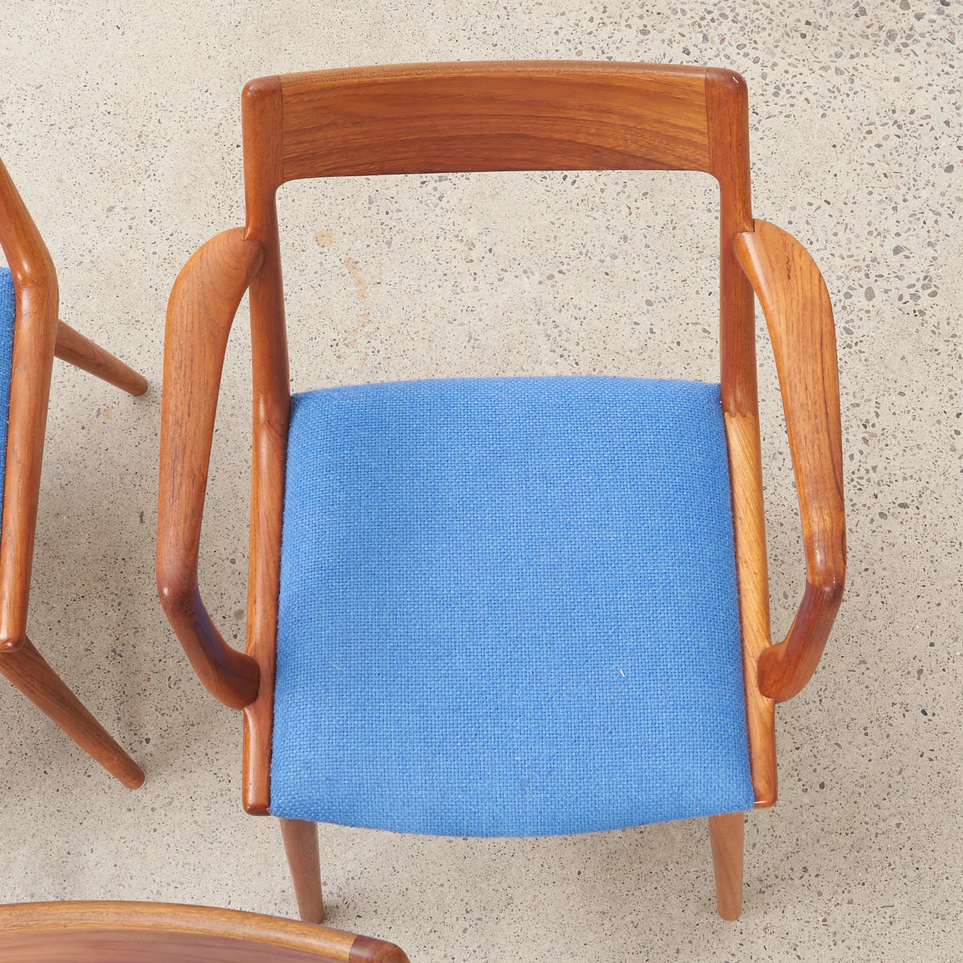 Set of 4 ‘Boomerang’ Teak Dining Chairs by Alfred Christensen for Slagelse Møbelværk - Image 9