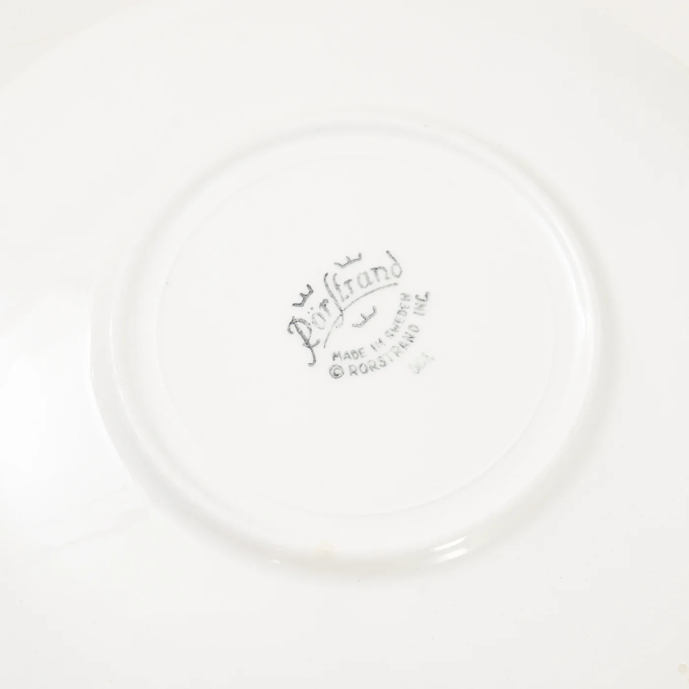 Set of 4 Ceramic 'Blue Fire' Dessert Plates by Hertha Bengtson for Rörstrand, Sweden - Image 6