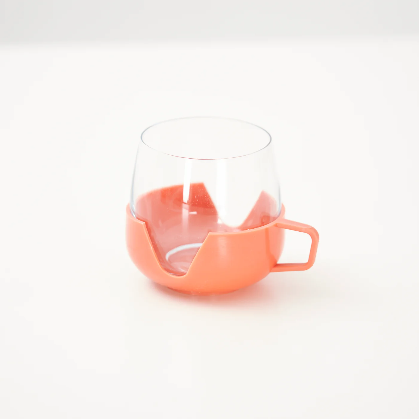 Set of 4 Drinking Glasses w/ Plastic Handles - Image 7