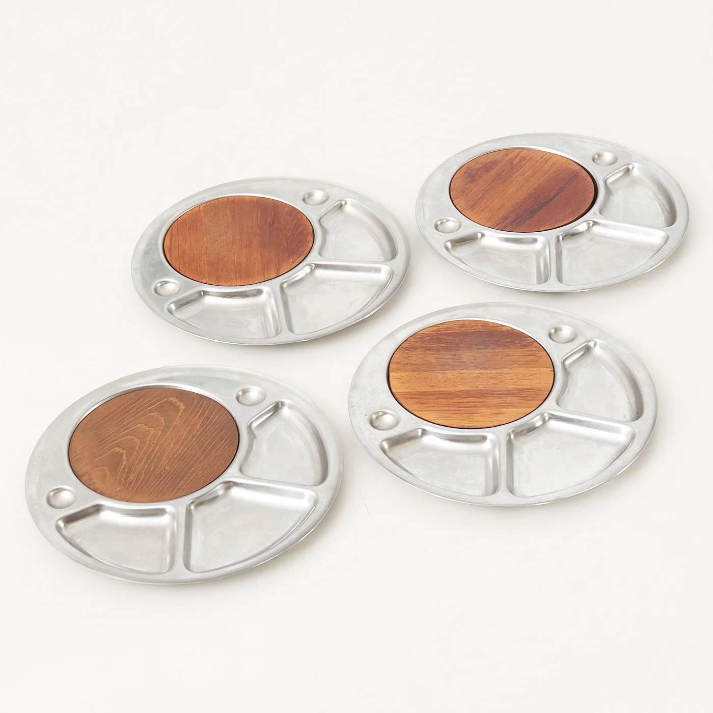 Set of 4 Fondue Plates by Stelton, Denmark - Image 2